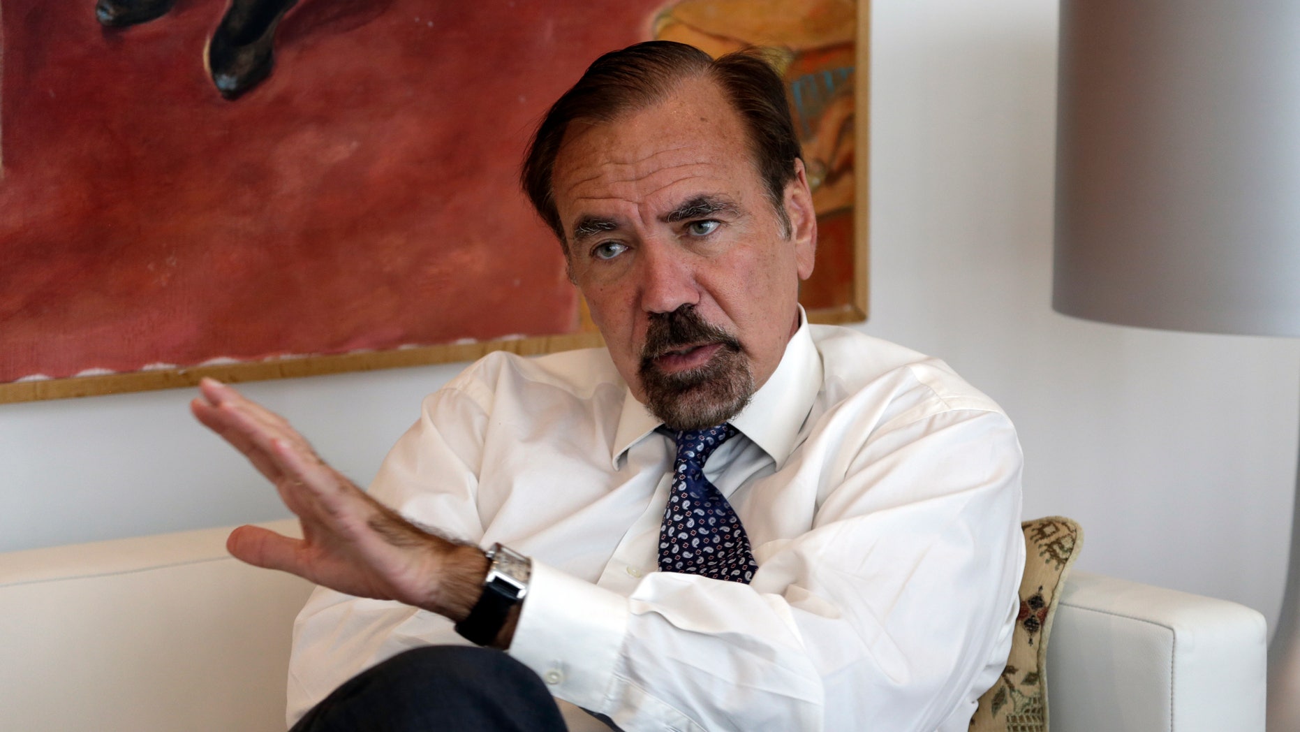 Developer and art collector Jorge Perez, one of Florida's powerful Cuban-American business leaders.