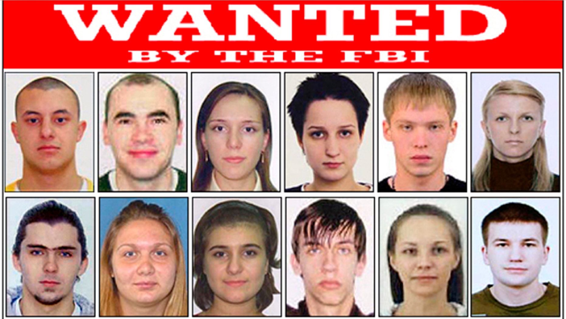 This poster released by the FBI shows photos of individuals wanted by the FBI and shows Eastern European Cyber Criminals, wanted on a variety of federal charges stemming from criminal activities including money laundering, bank fraud, passport fraud, and identity theft in New York. Complaints were issued by the United States District Court, Southern District of New York, in September of 2010. The court records of Operation Trident Breach reveal a surprise: For all the high-tech tools and tactics employed in these computer crimes, platoons of low-level human foot soldiers, known as "money mules," are the indispensable cogs in the cybercriminals' money machine.