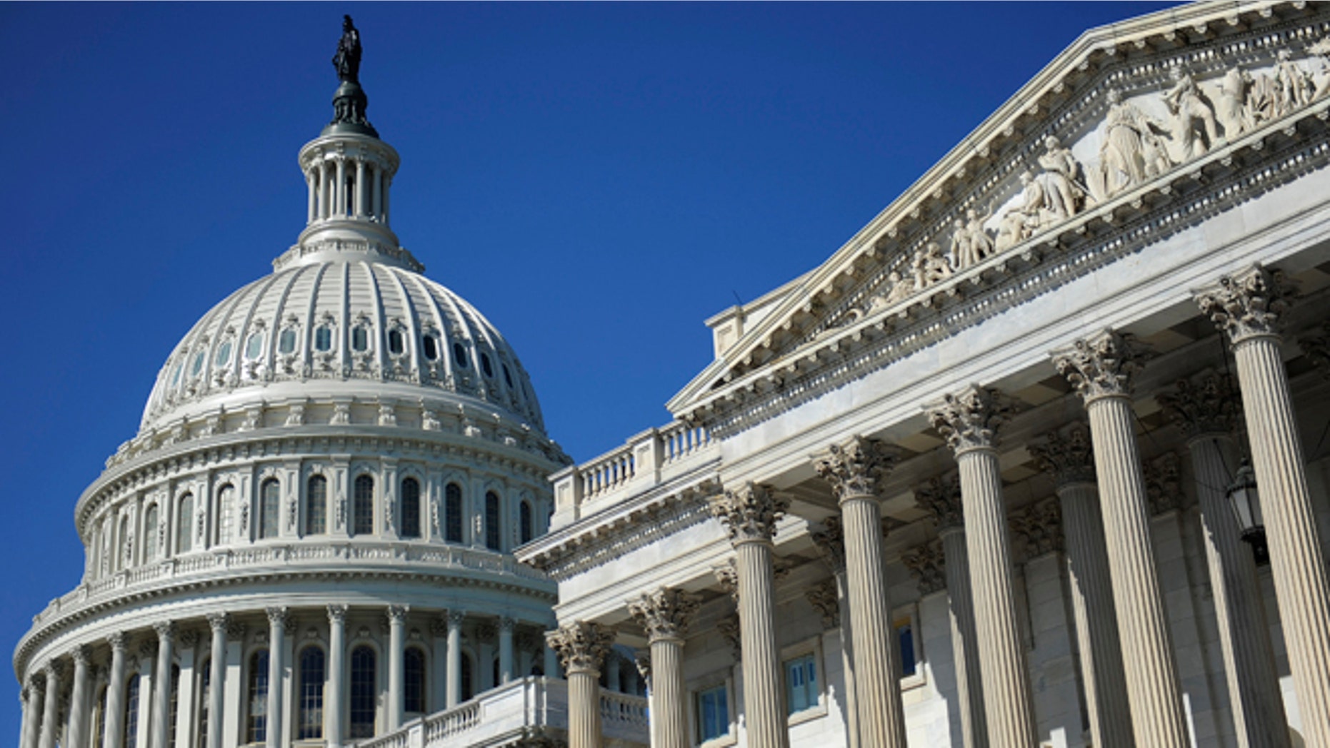 August 2, 2011 file photo of the U.S. Capitol dome and U.S. Senate in Washington.