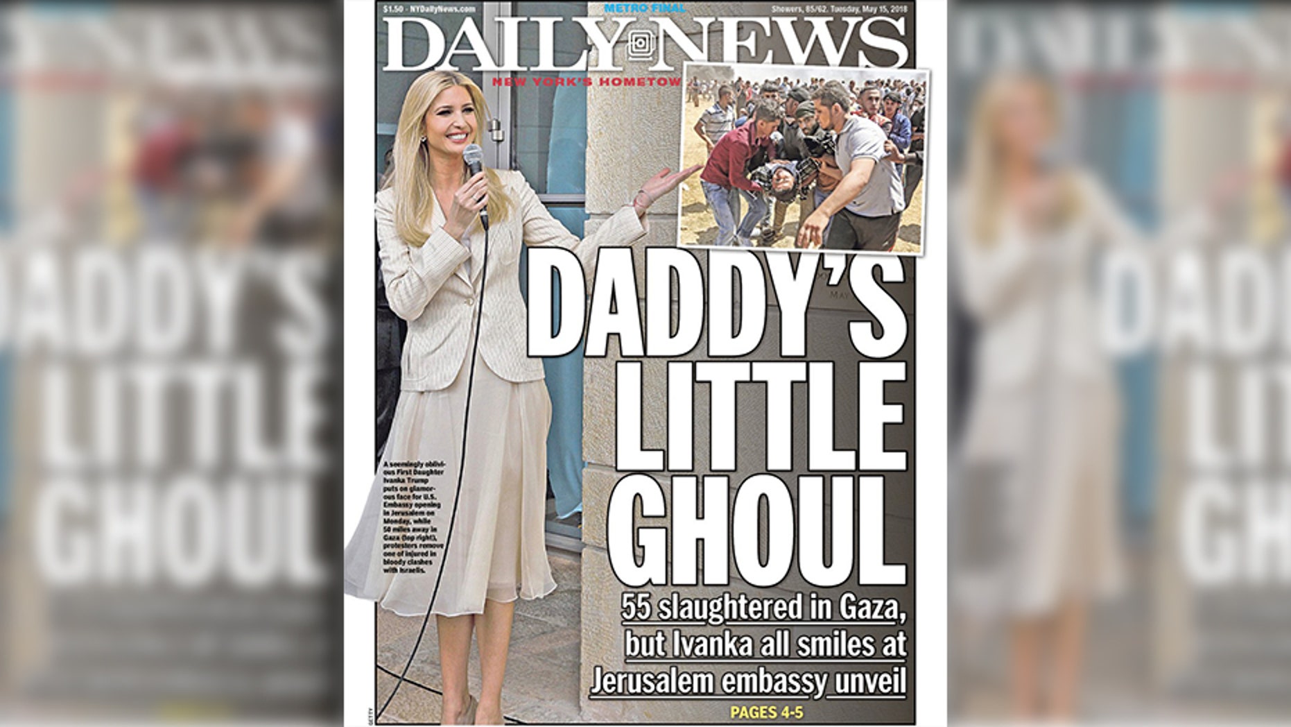 Critics feel the tabloid went too far with its latest anti-Trump cover attacking First Daughter Ivanka Trump.