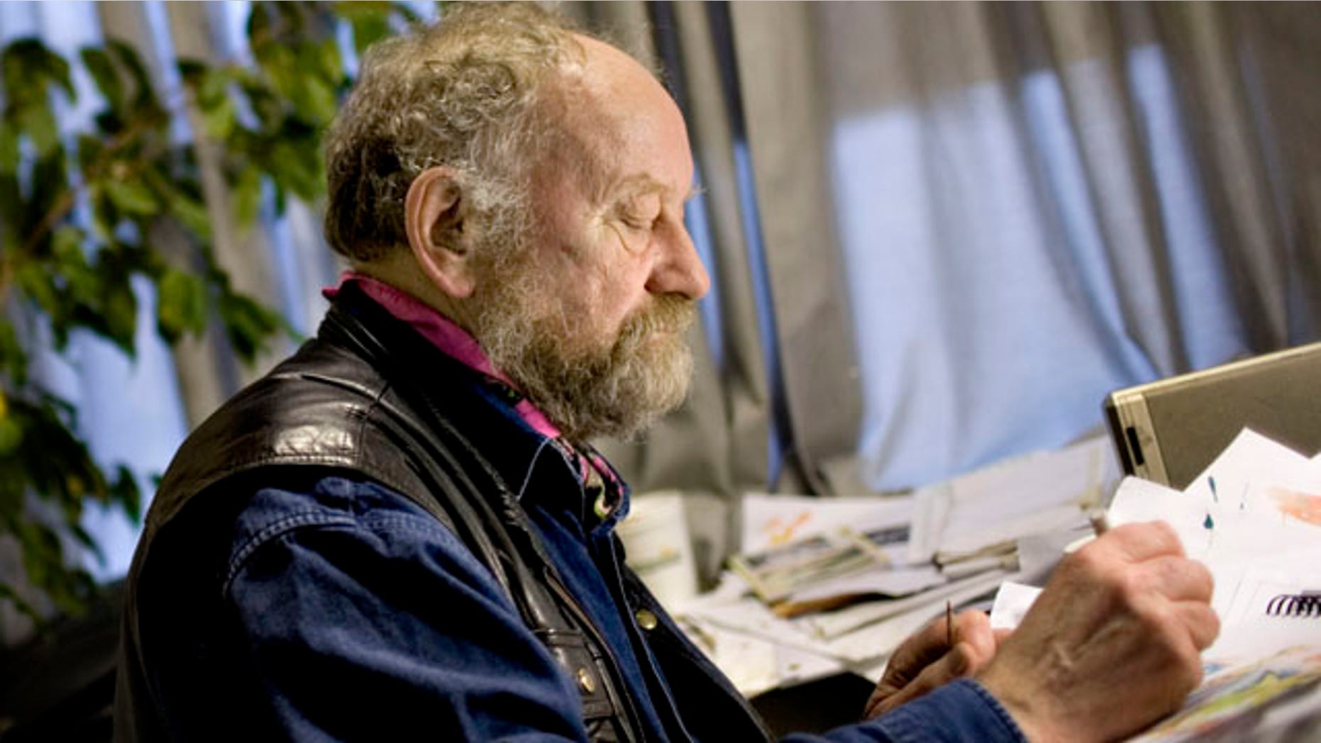 Danish cartoonist Kurt Westergaard. the cartoonist who caricatured the Prophet Muhammad says he is quitting because he is getting old. Westergaard said "one has to stop at some point." He says he has been working since the age of 23, first as a teacher and then as an artist. He turns 75 on July 13. (AP)