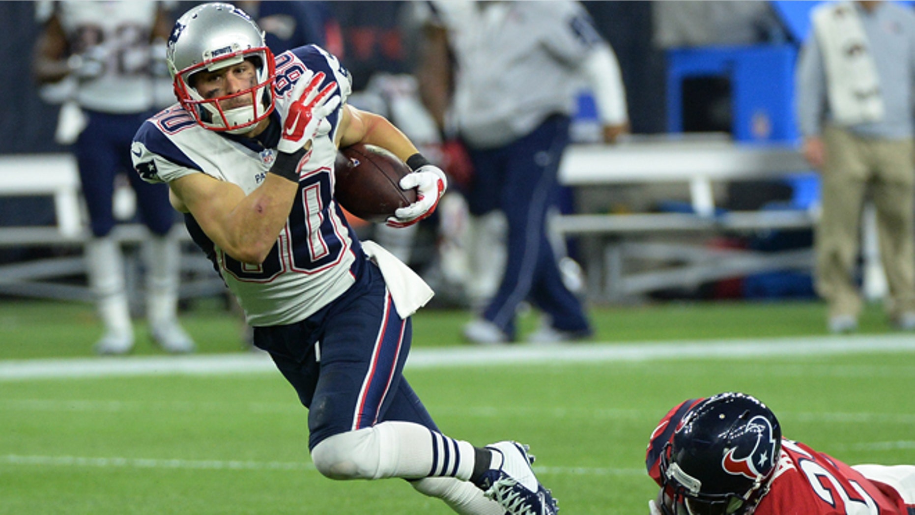 Danny Amendola during the first half of an NFL football game Sunday, Dec. 13, 2015, in Houston.