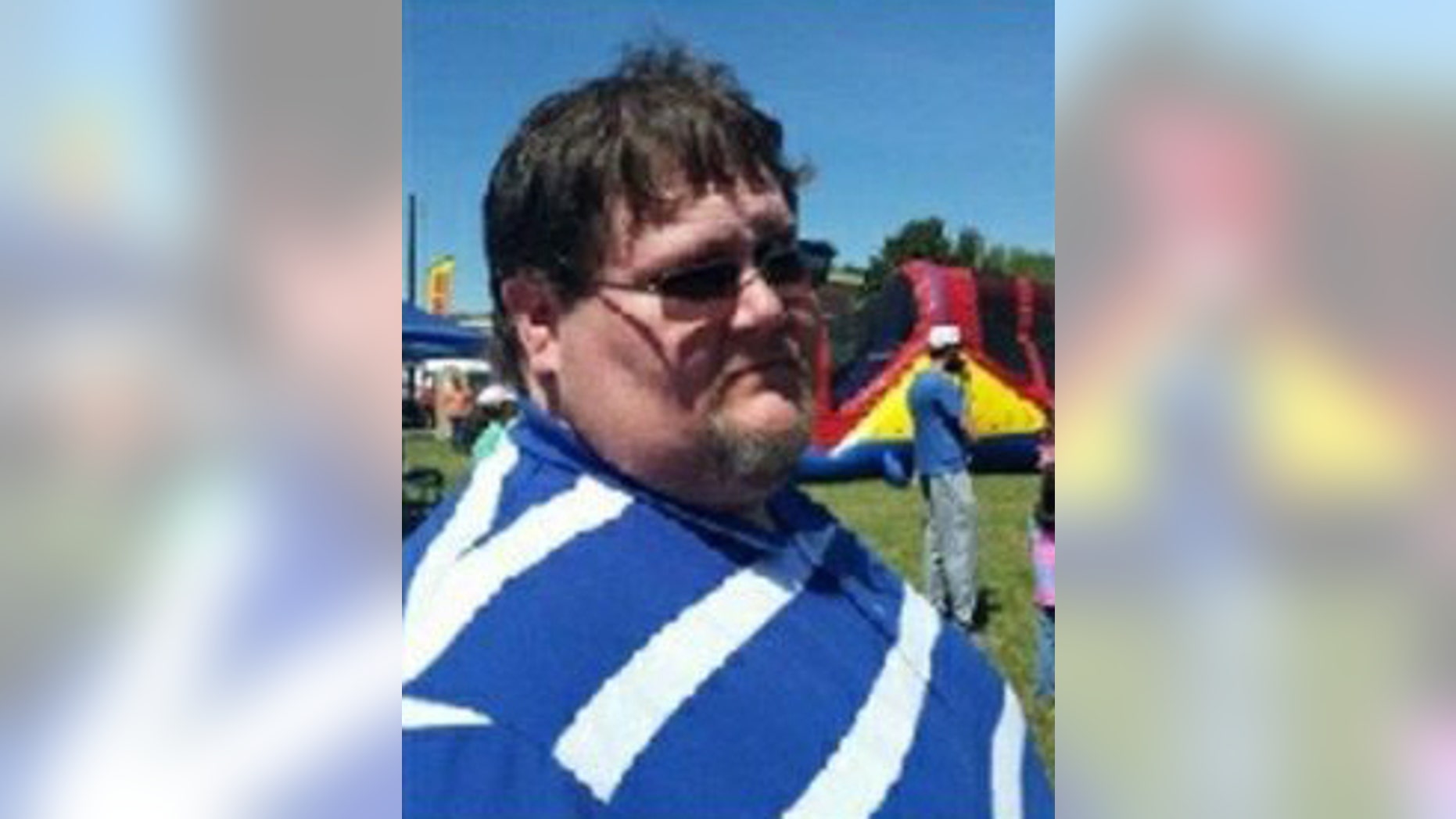 Darrell Hoskins died after he was hit by lightning on Saturday.