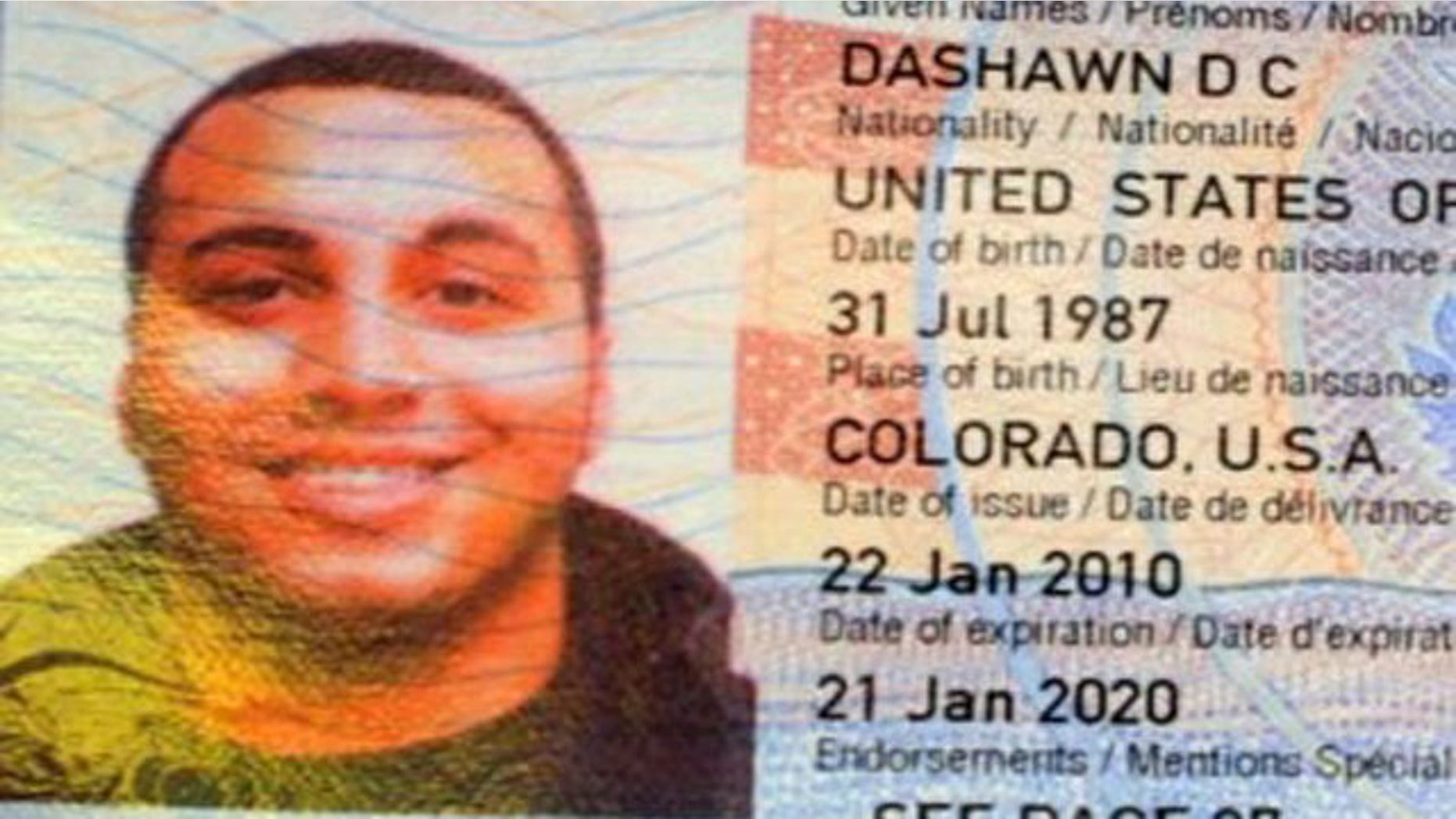 The body of 23-year-old Dashawn Longfellow, a former U.S. marine, was found at the Yanui Paradise Resort with several stab wounds in his chest.