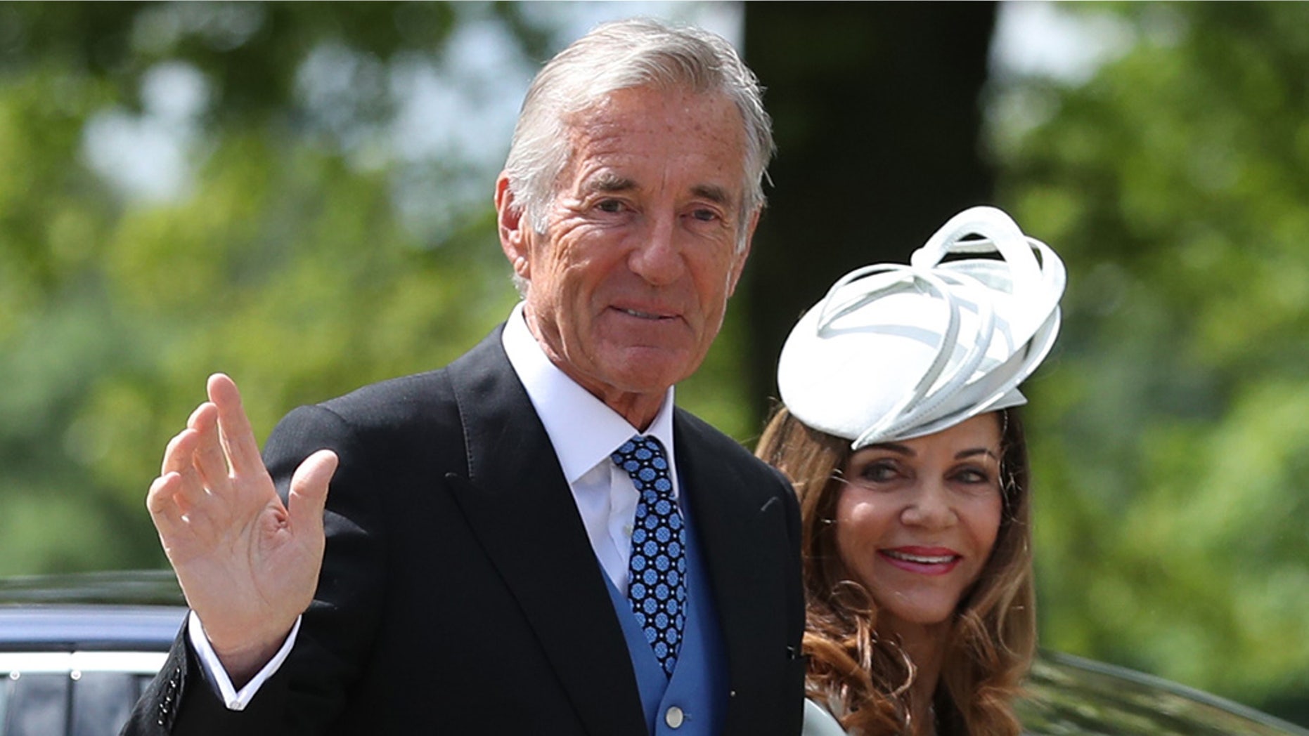 David Matthews (seen here with his wife, Jane) was arrested and charged with raping a minor in the late 1990s.