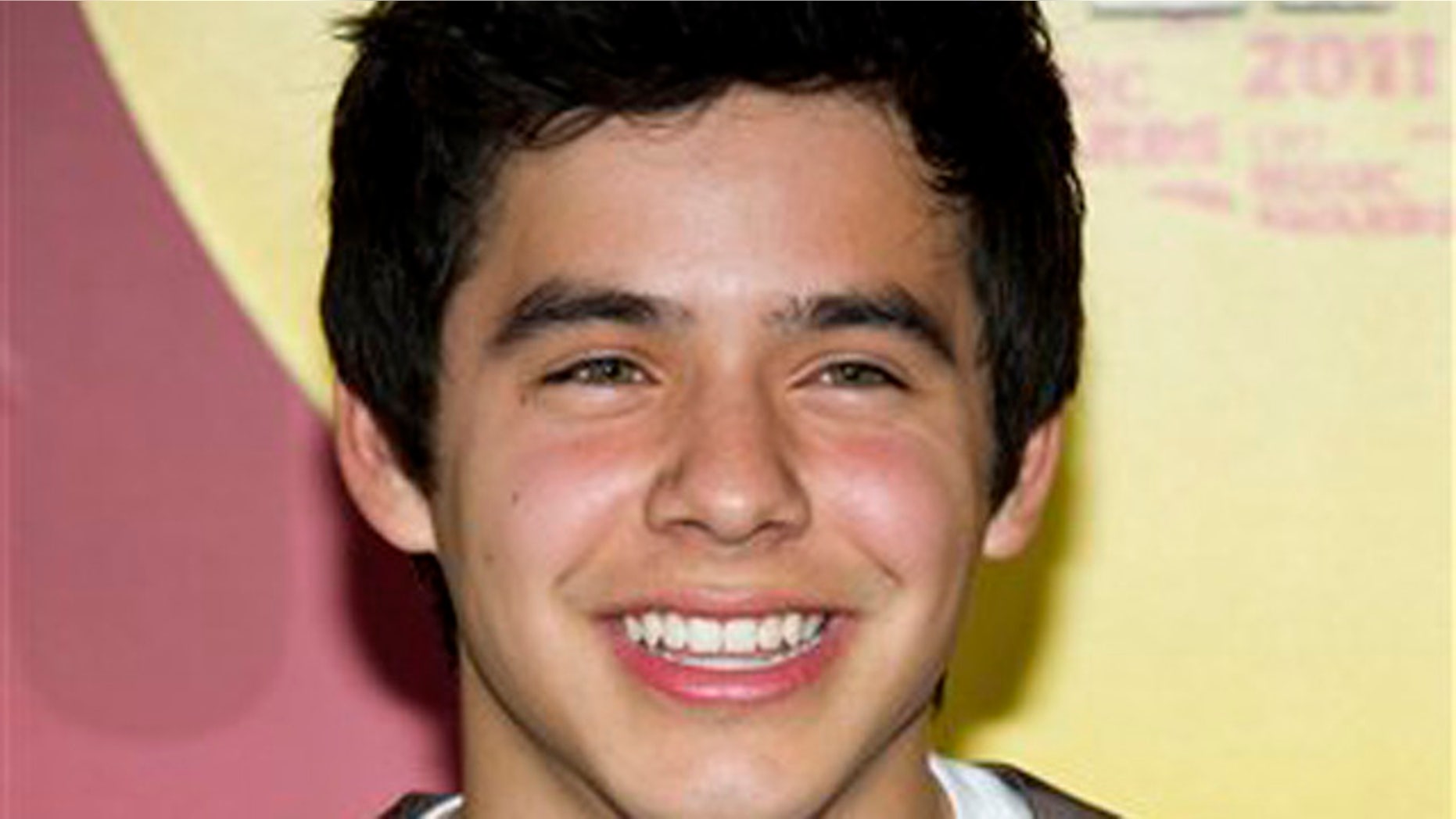 June 8, 2011: This file photo shows David Archuleta as he arrives at the 2011 CMT Music Awards in Nashville, Tenn.