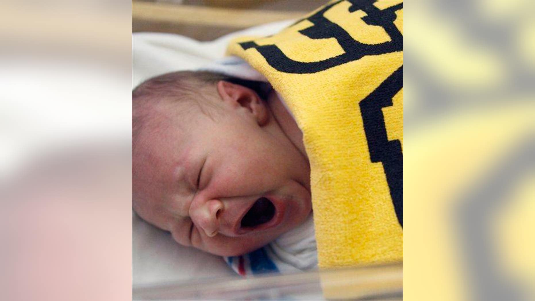 A newborn is shown in this file photo.