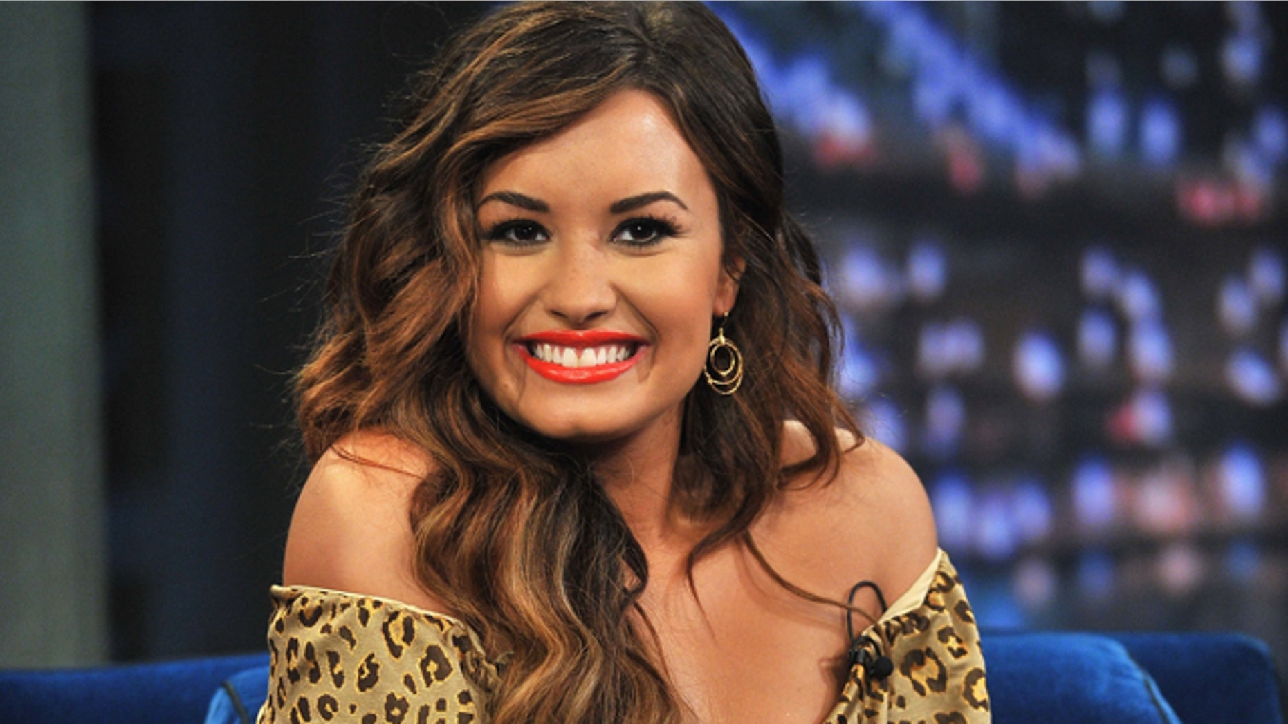Sept. 20, 2011: Demi Lovato visits 'Late Night With Jimmy Fallon' at Rockefeller Center in New York City.