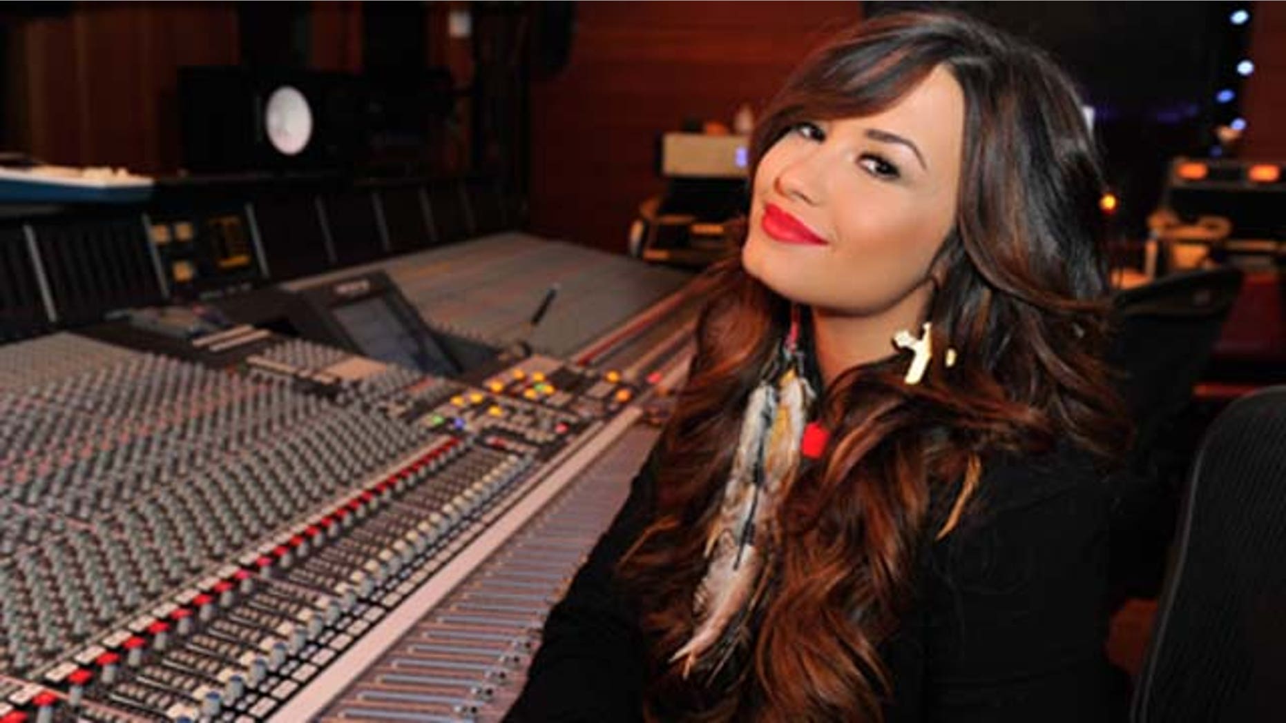 July 21, 2011: Actress/singer Demi Lovato attends a Live Chat at Cambio Studios in Hollywood, Calif.