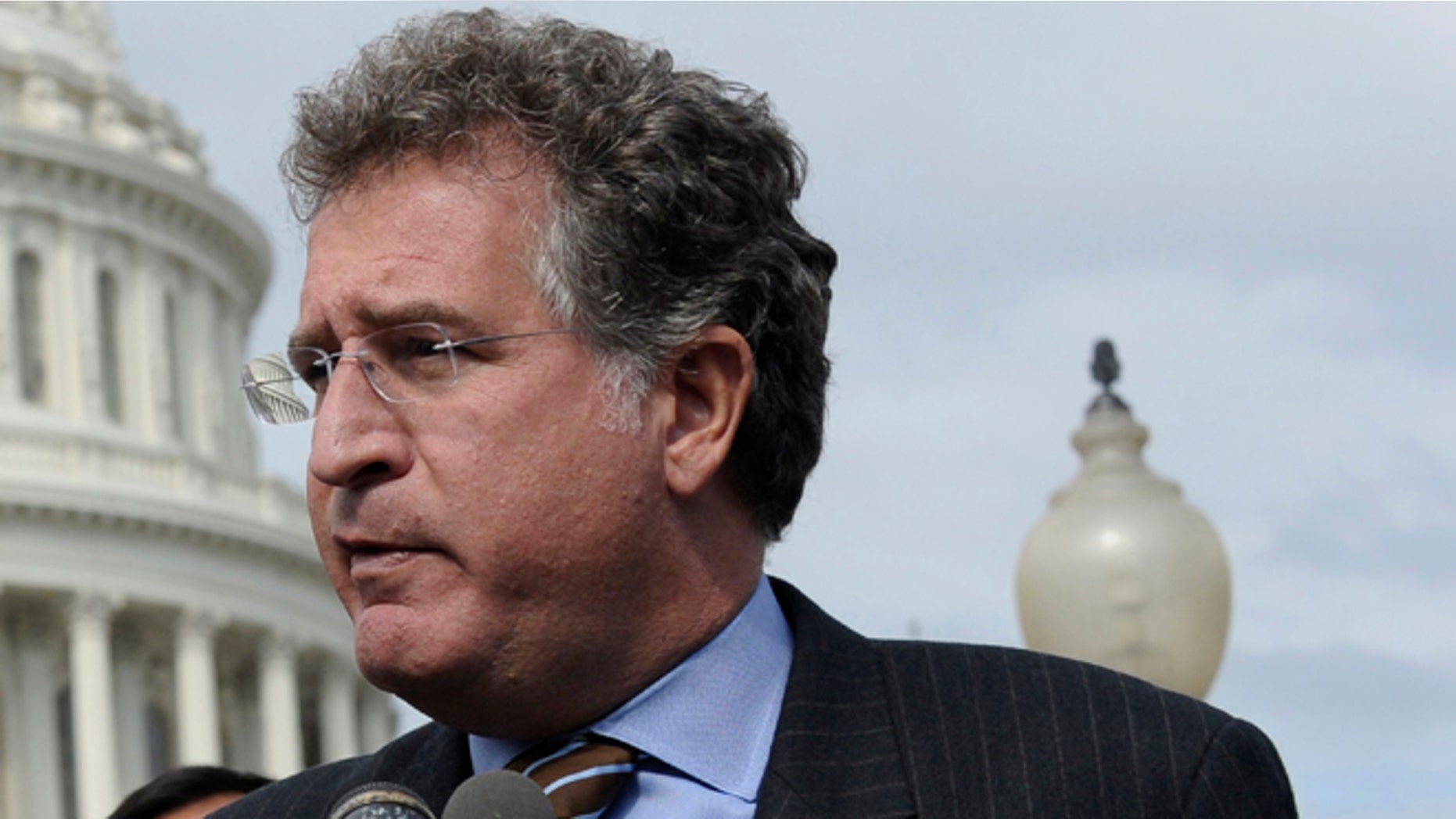 FILE - In this Oct. 23, 2103 file photo, Rep. Joe Garcia, D-Fla. speaks during a news conference on Capitol Hill in Washington. For more than two decades, running for Congress in this sun-soaked capital of Cuban exiles has required two things: a Republican registration card and a hard line toward the Castro regime. So when Garcia became the first Cuban-American Democrat from the state to win election to the House in 2012, it signaled a crack in a critical GOP constituency. (AP Photo/Susan Walsh, File)