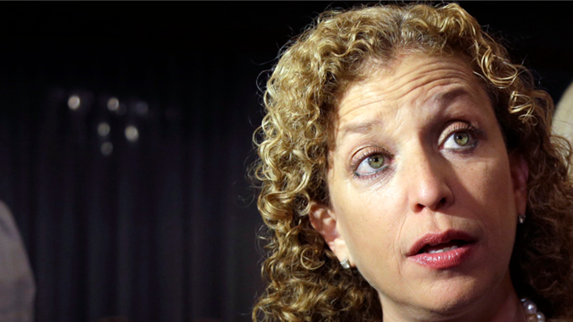 FILE: Aug. 26, 2014: Democratic National Committee Chairwoman Debbie Wassserman Schultz, D-Fla., in Weston, Fla.
