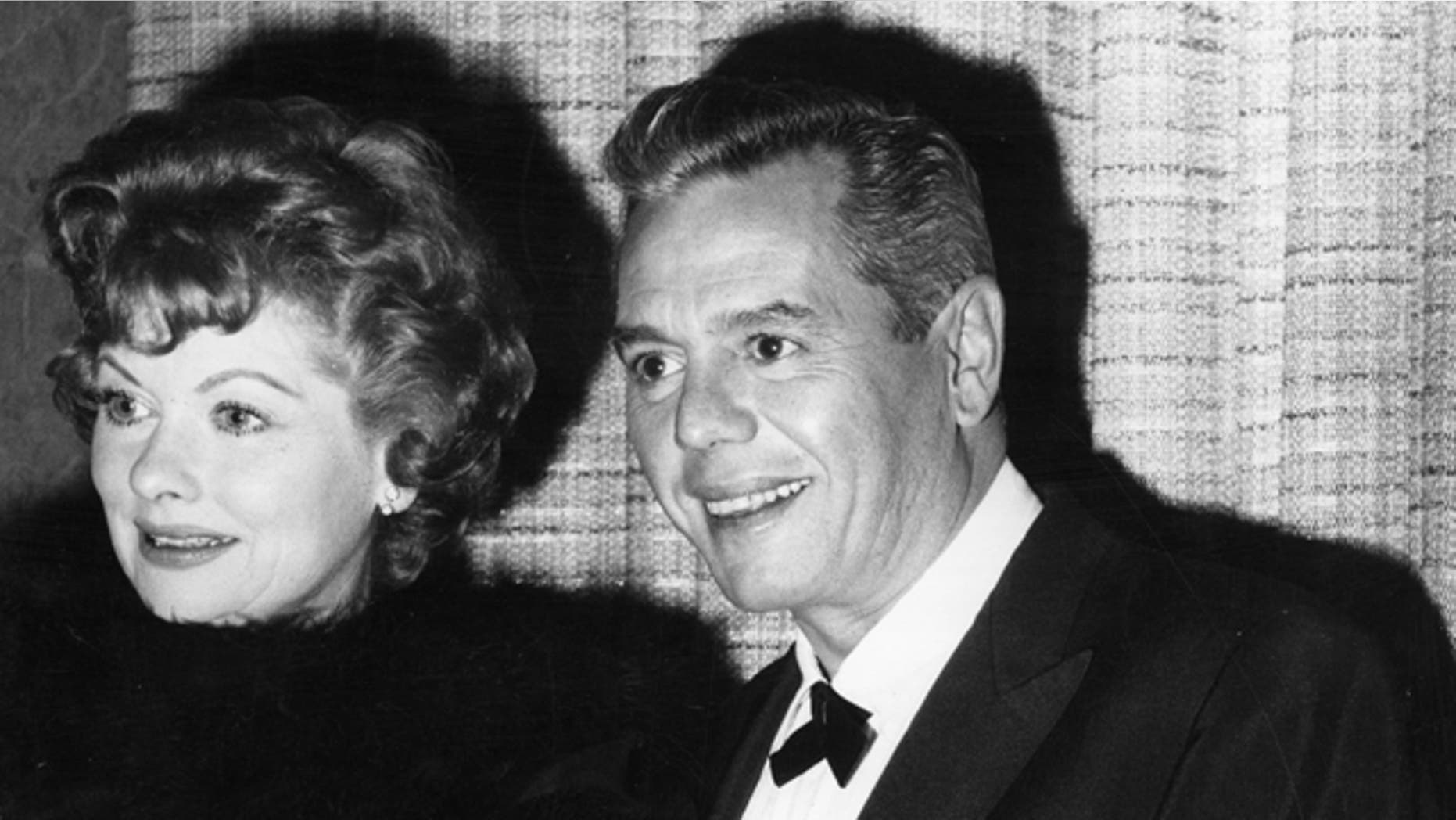 File photo: American actress Lucille Ball (1911 - 1989) with her Cuban husband and co-star of the popular TV show "I Love Lucy," Desi Arnaz (1917 - 1986). The celebrity couple set up the Desilu Studios together.