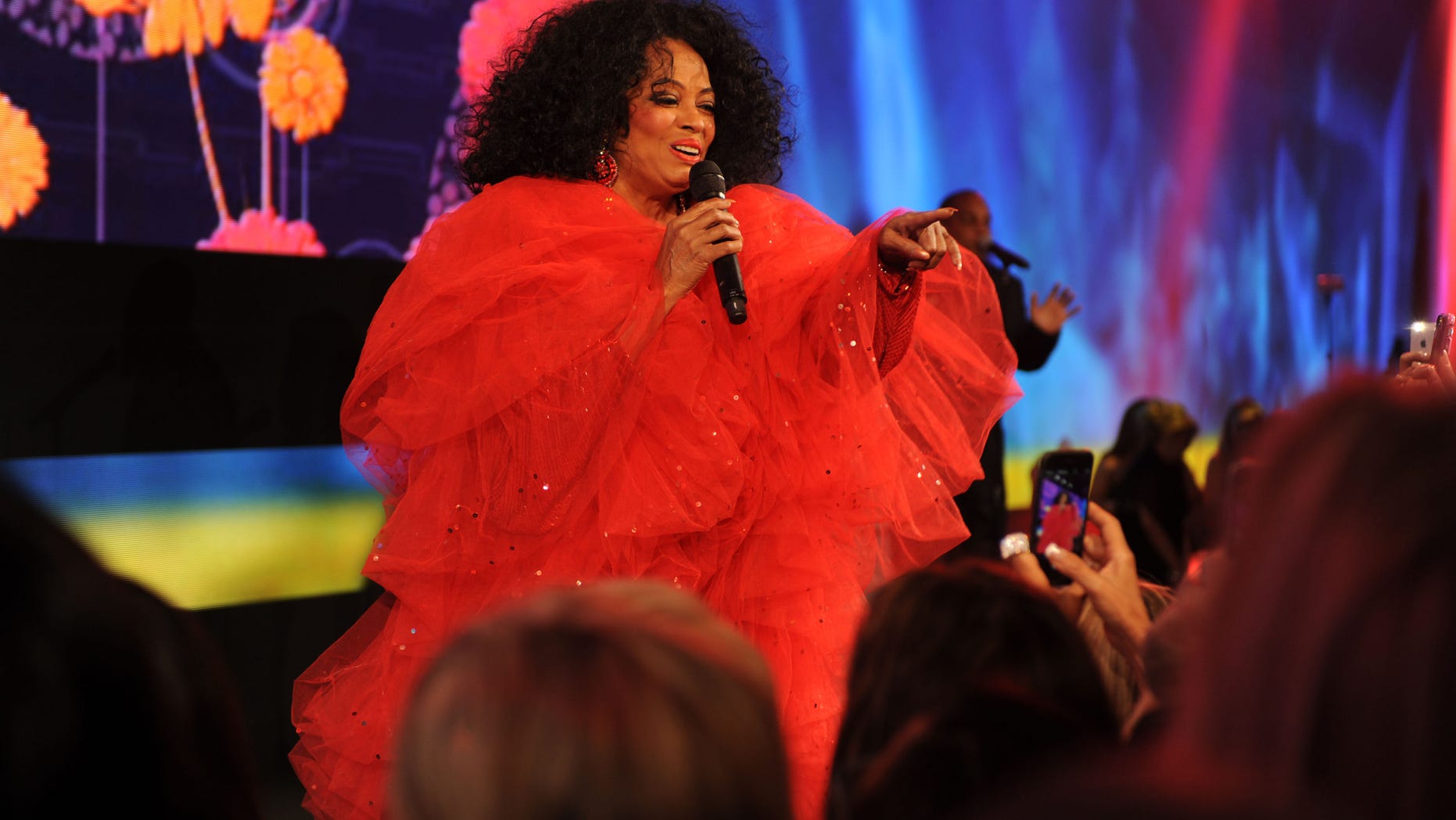 Diana Ross performs at the InterContinental Miami 20 year anniversary MAKE-A-WISH Ball on Nov. 1, 2014.