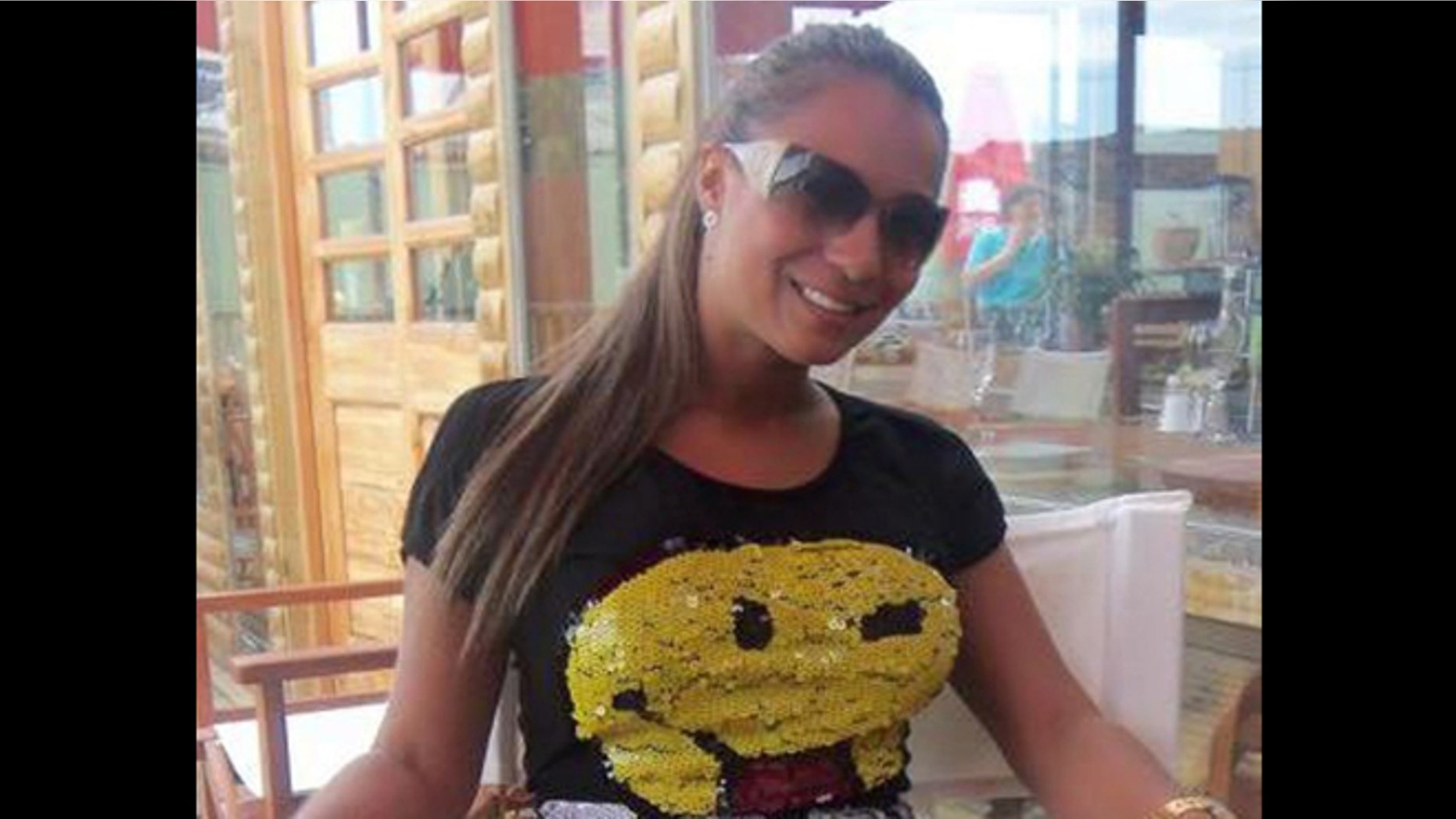 Diana Suárez, the woman at the center of the Secret Service sex scandal in Colombia.