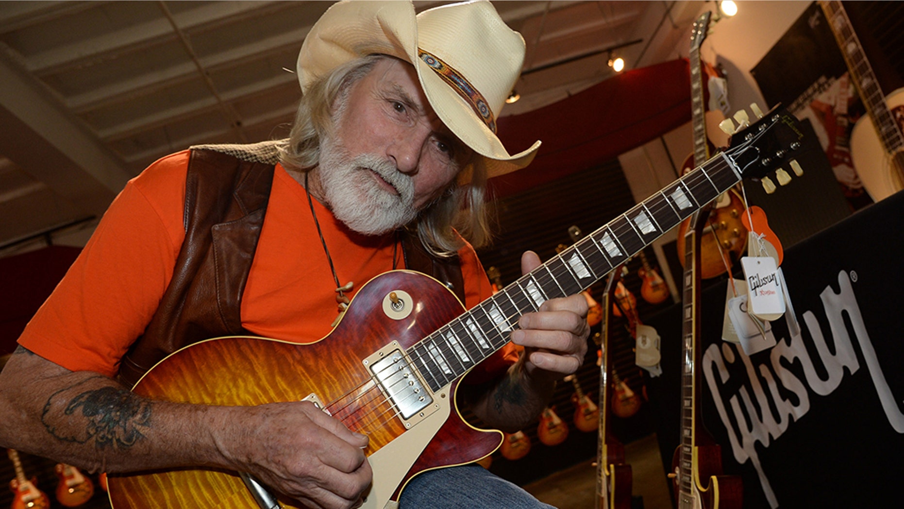 Dickey Betts, the founding Allman Brothers Band guitarist, has been hospitalized following a "freak accident" at his home in Little Sarasota Bay, Florida.