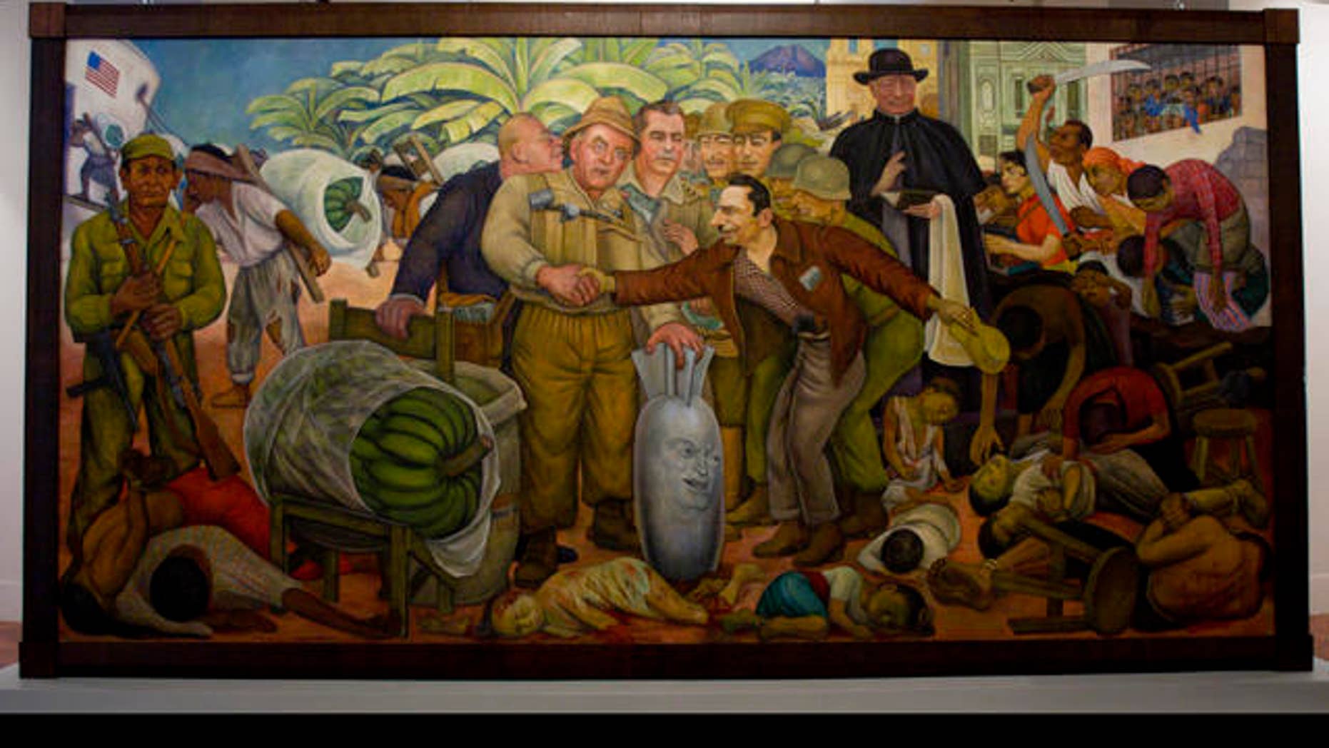 Texas Man Unwittingly Inherits 1 Million Diego Rivera Painting Fox News   Diego Rivera Painting 