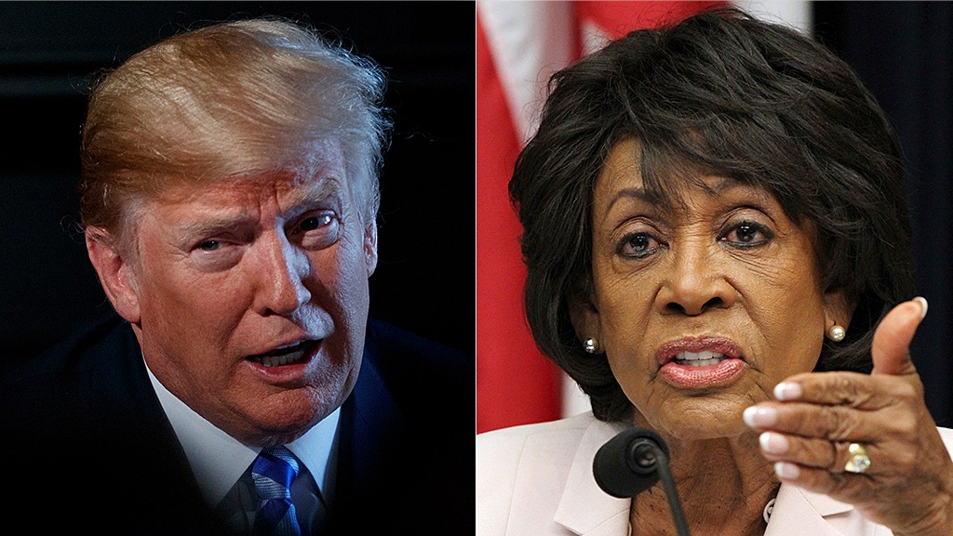 Democratic Rep. Maxine Waters escalated her rhetorical assault on President Trump over the weekend.