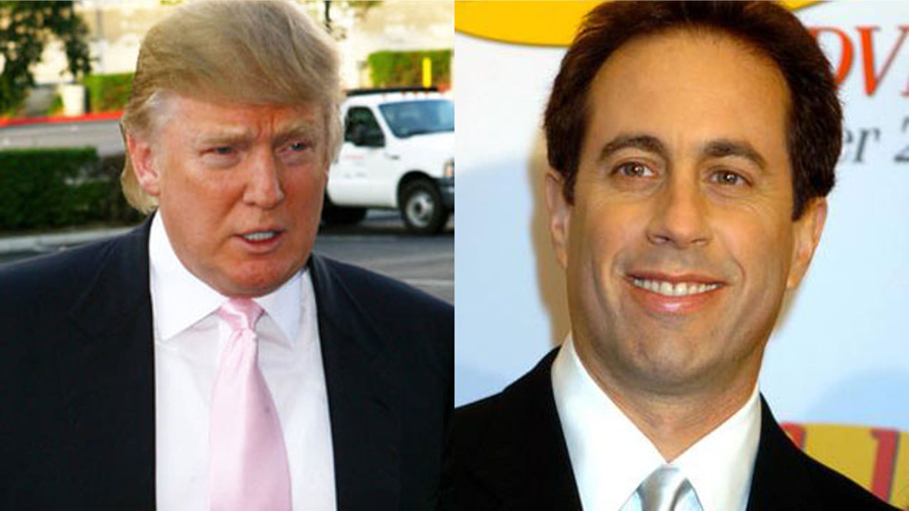 Donald Trump is upset with Jerry Seinfeld (AP)