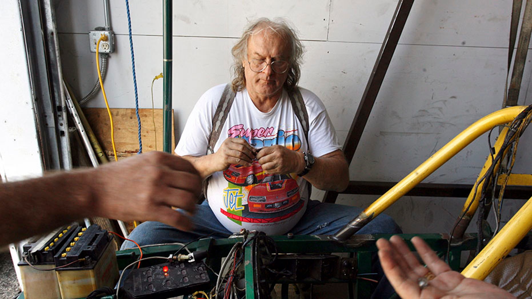Rose rebuilt the Green Mamba in 2007.