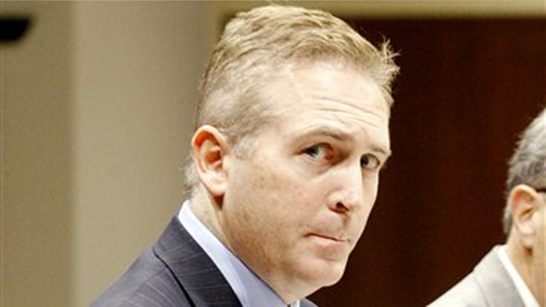 Nov. 9, 2012: Jon Norberg stands before his trial at the Cass County District Courthouse in Fargo, N.D. Cass County prosecutors claim Dr. Jon Norberg gave Dr. Alonna Norberg propofol so he could have sex with her against her will.