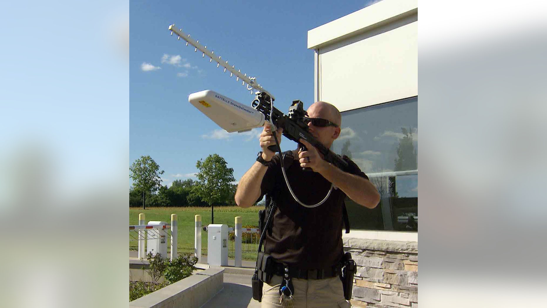 anti drone shoulder rifle