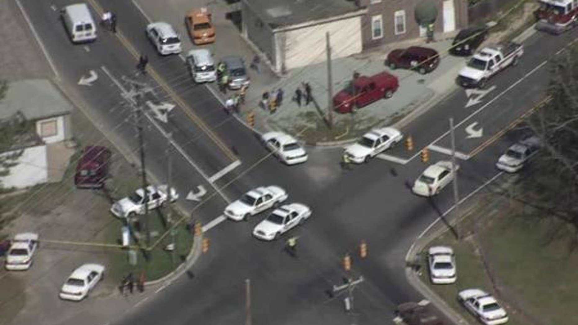 March 23, 2012: A gunman killed two people at a tire shop in Durham, N.C., before fleeing by car.