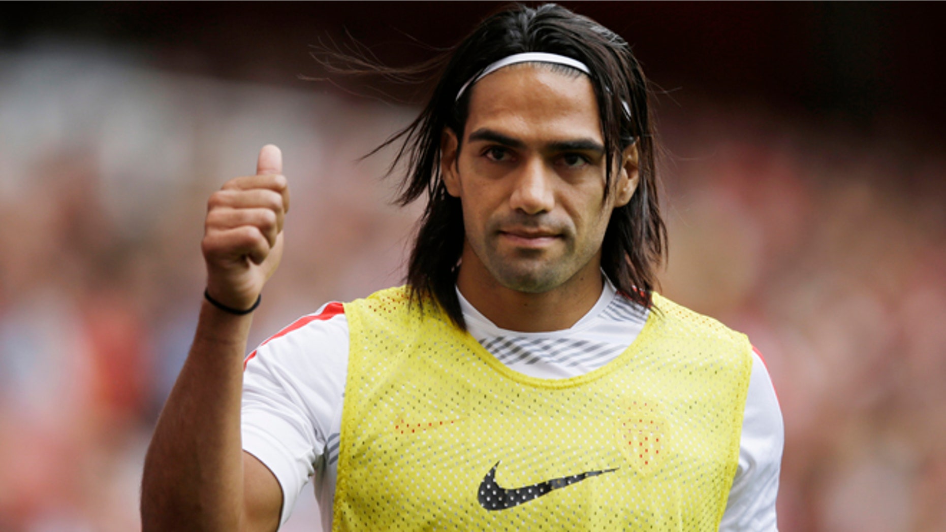 Radamel Falcao on Saturday, Aug. 2, 2014.