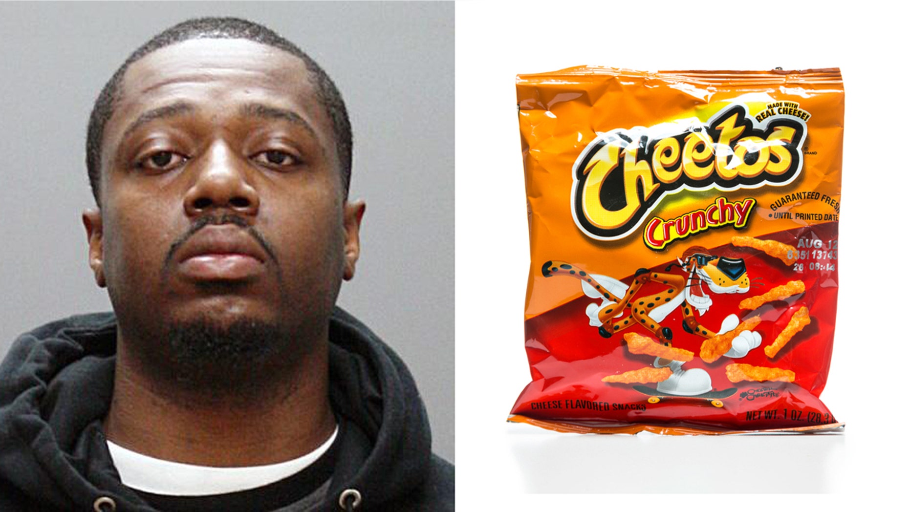 Shemroy Williams on Taunton, Mass. was found guilty of attempting to burn down his fiancee's house while she was inside. Investigators determined he attempted to use Cheetos to accelerate the fire.
