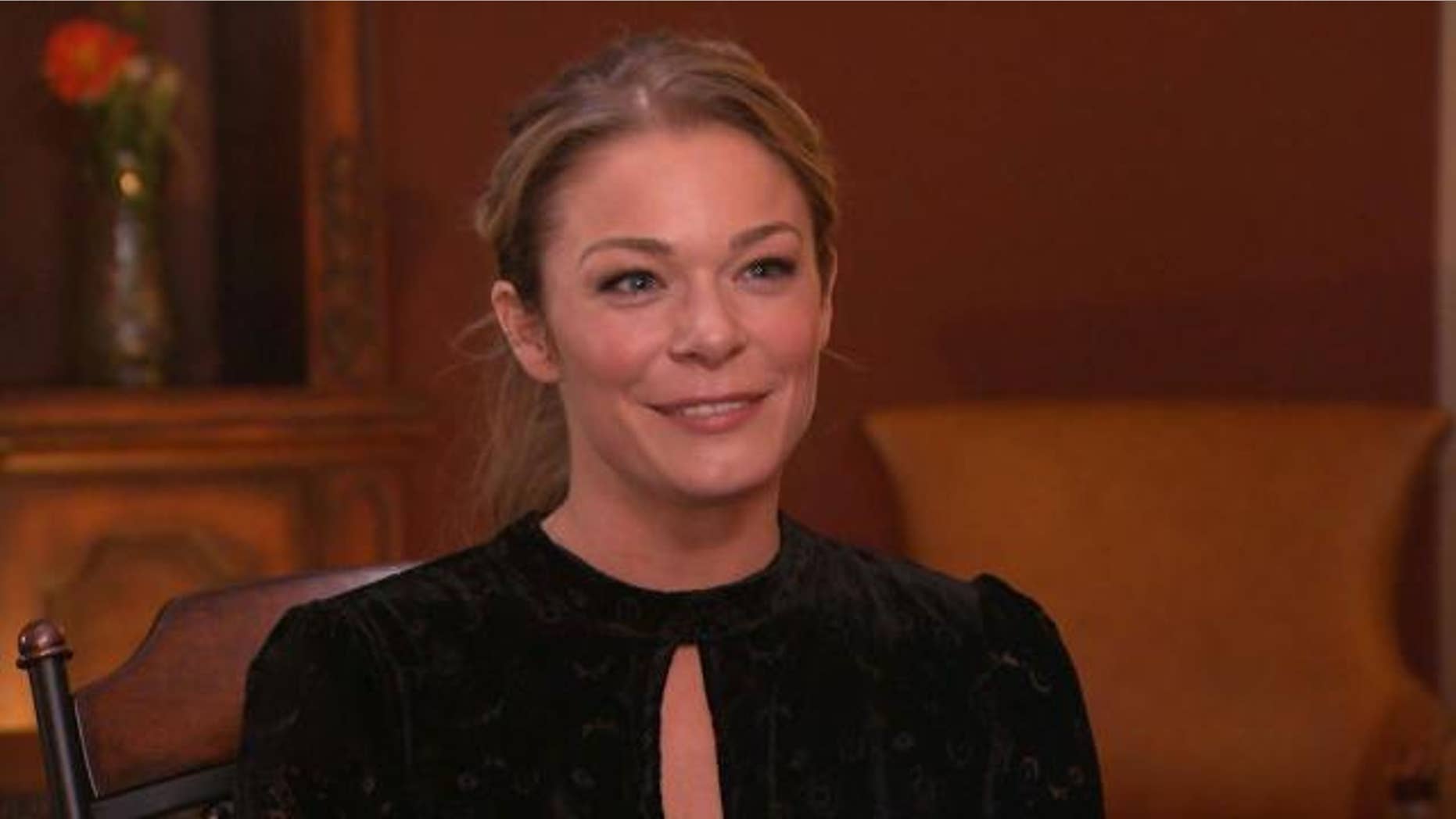 November 2015. LeAnn Rimes promoting her new Christmas album.