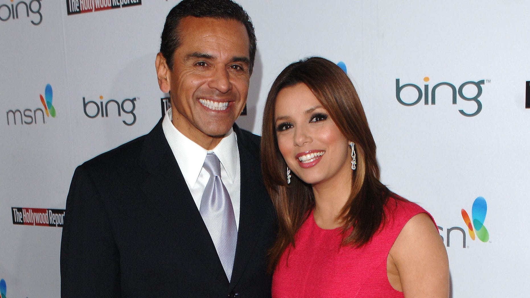 LOS ANGELES, CA - MARCH 04: Mayor Antonio Villaraigosa (L) and actress Eva Longoria Parker attend The Hollywood Reporter's Nominees' Night Prelude to Oscar presented by Bing and MSN at the Mayor's Residence on Thursday, March 4, 2010 in Los Angeles, California. (Photo by Craig Barritt/Getty Images)