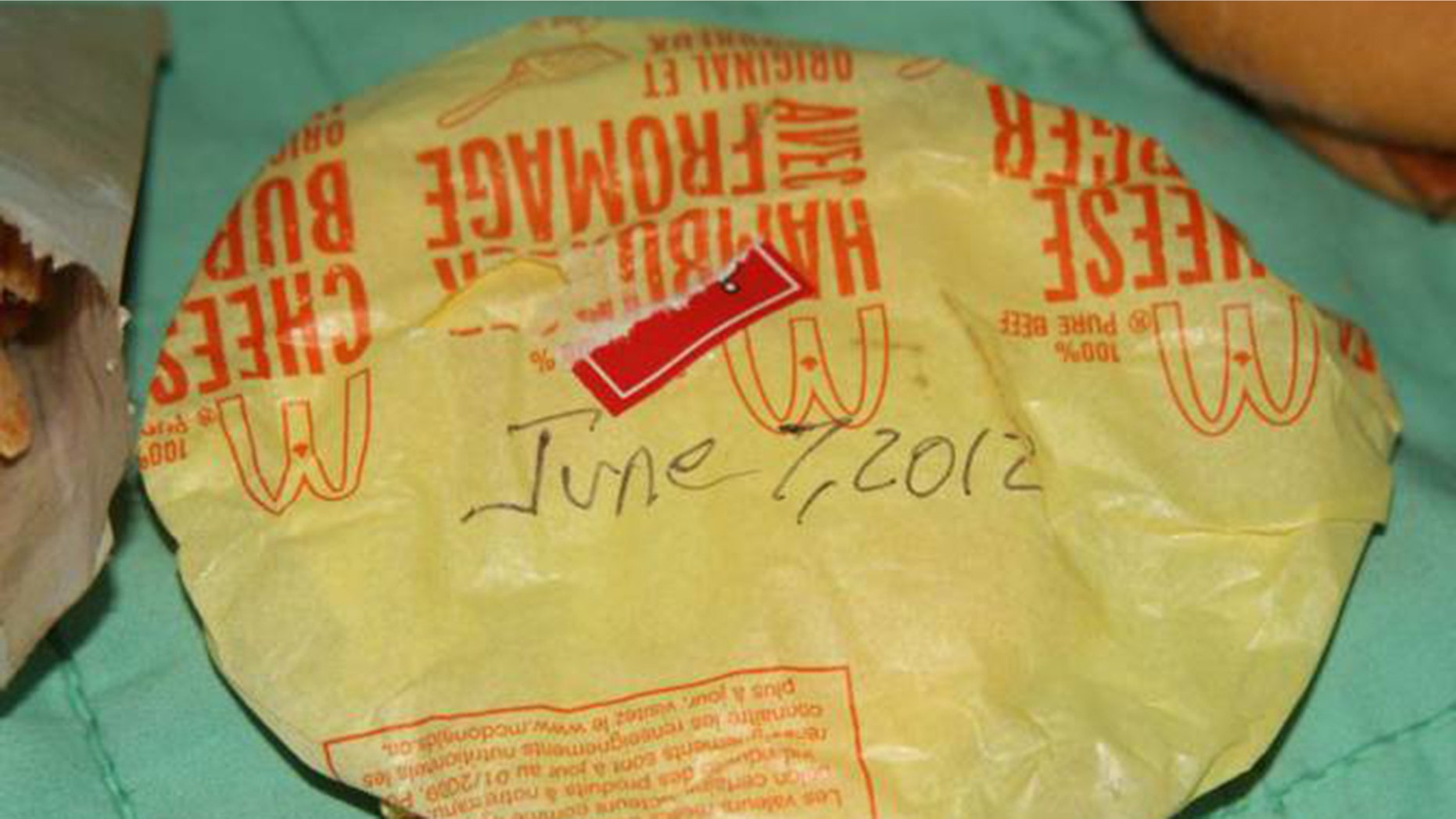 A man's ancient McDonald's meal was pulled from auction site eBay for violating food policy.