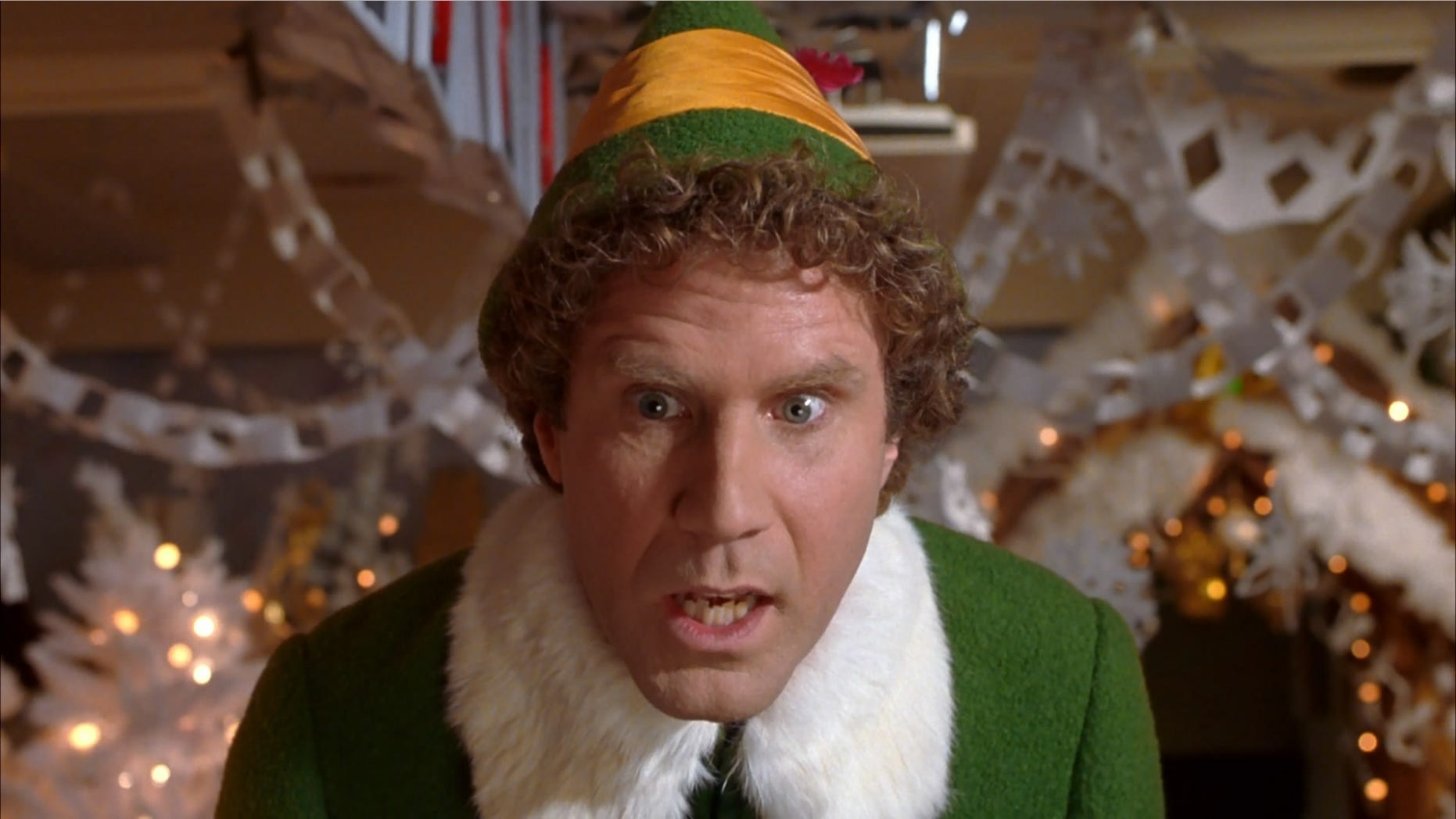 Will Ferrell in "Elf."