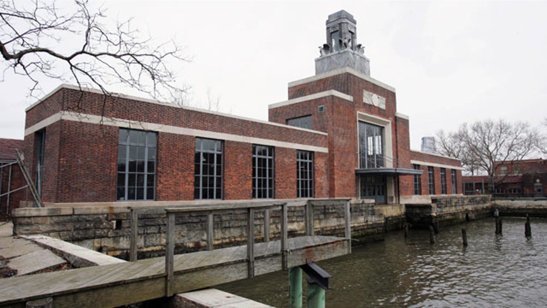 FILE - This March 26, 2007 file photo shows the ferry building on Ellis Island, N.J. (AP Photo)