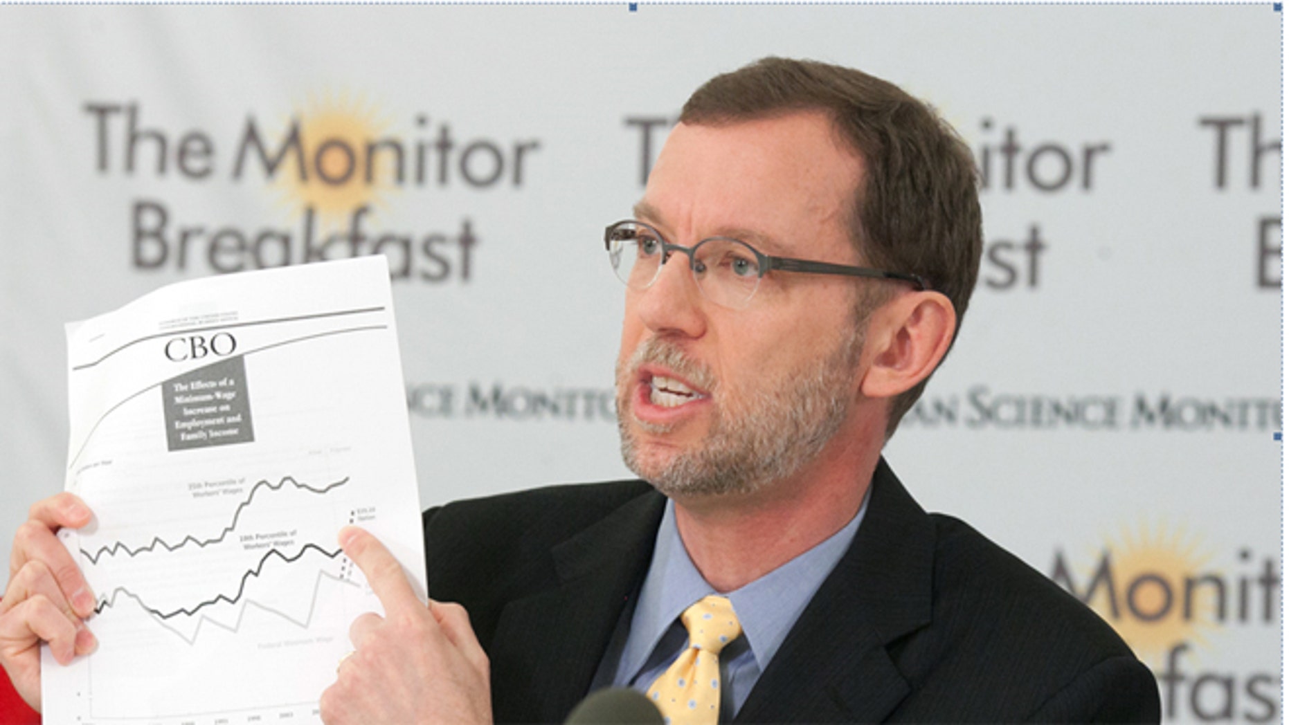 Feb. 19, 2014: Congressional Budget Office Director Douglas Elmendorf, Washington, D.C.