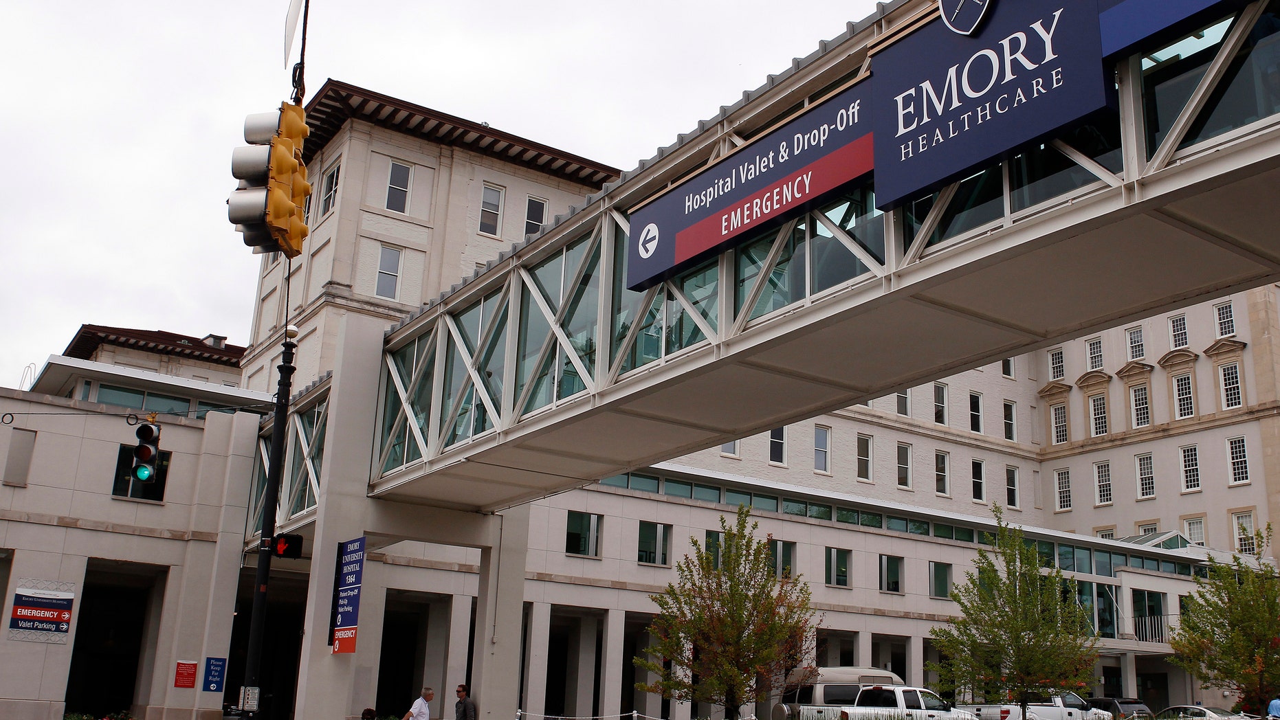 Aug. 1, 2014: A general view of Emory University Hospital in Atlanta, Georgia.