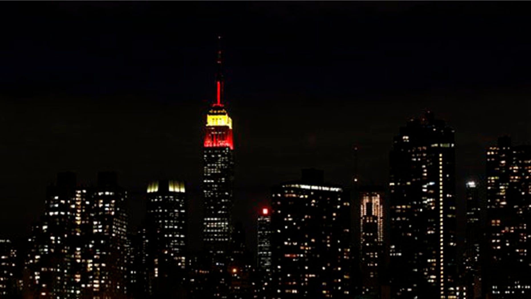 Sept. 30, 2009: The Empire State Building in New York is lit in red and yellow to honor the 60th anniversary of the communist revolution in China. Catholics are criticizing the owners of the landmark skyscraper for declining to illuminate it in honor of the late Mother Teresa, who would have turned 100 on Aug. 26, 2010.