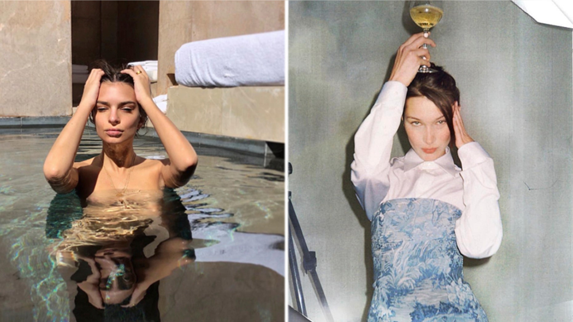 The trendy "migraine pose" is getting backlash online from those whose suffer from the painful headaches.
