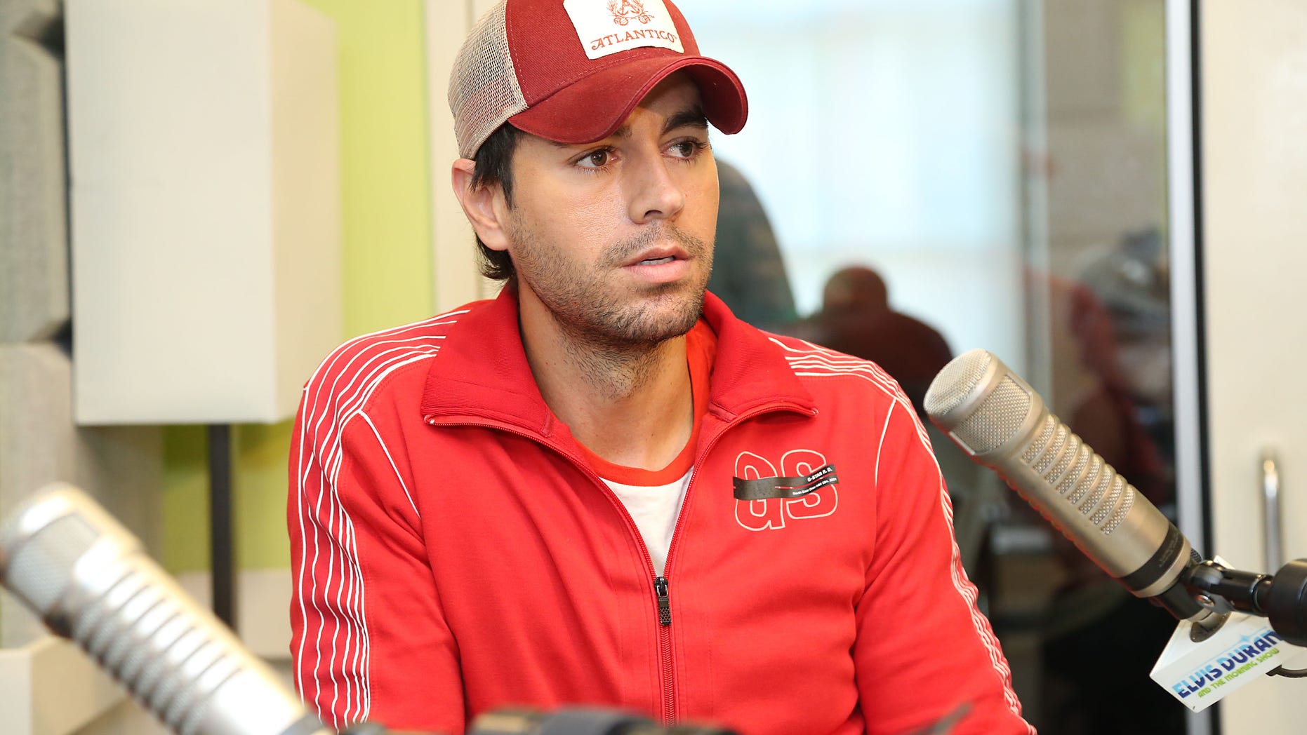 Enrique Iglesias visits "The Elvis Duran Z100 Morning Show" at Z100 Studio on July 18, 2013 in New York City.