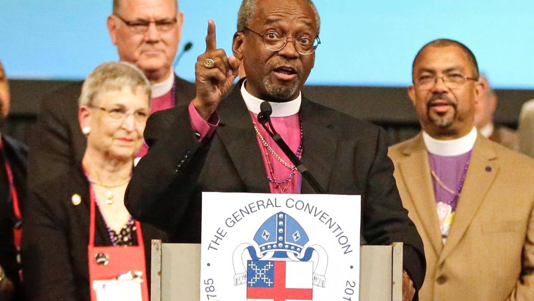 Bishop Michael Curry in 2015.