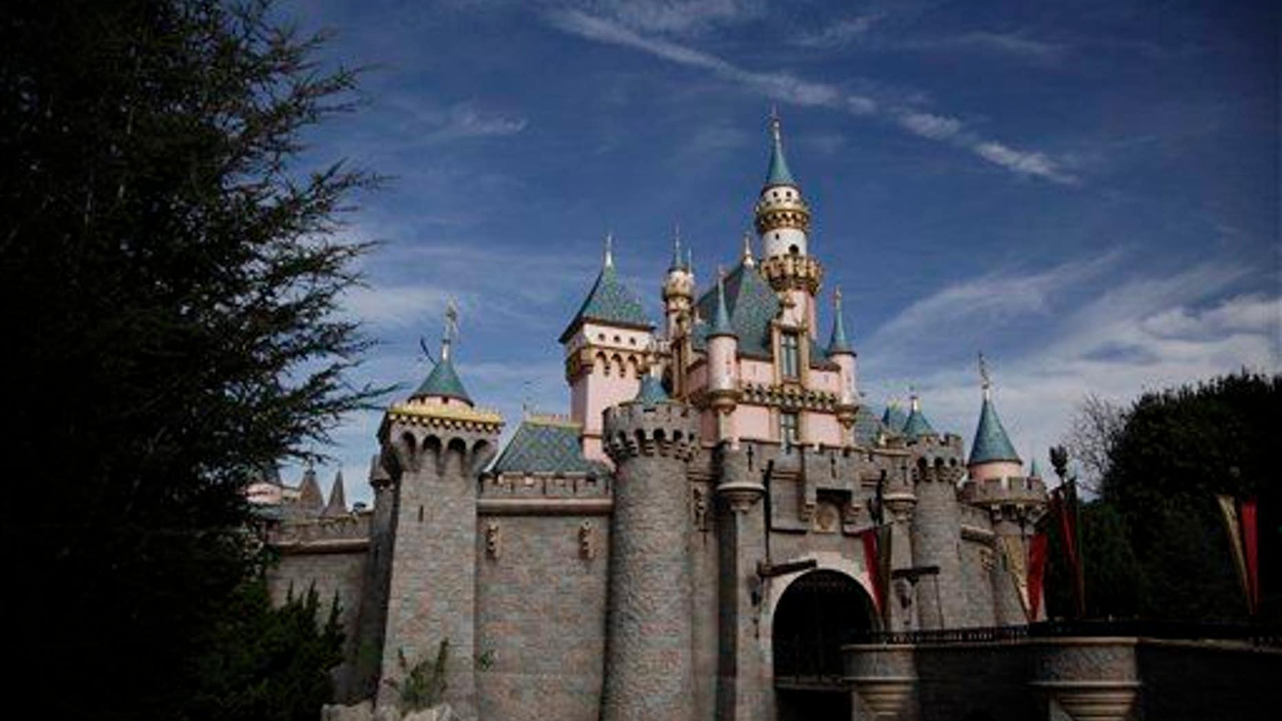 Sleeping Beauty's Castle is seen at Disneyland, in Anaheim, Calif.