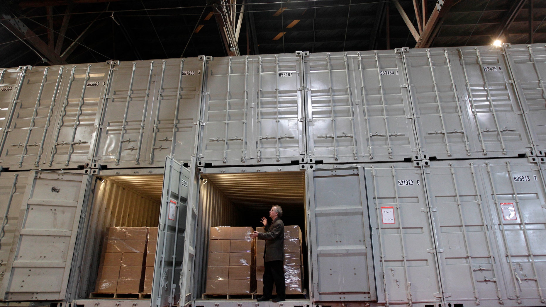 July 21: Brewster Kahle, digital librarian for the Internet Archive, discusses how books are stored in converted shipping containers at the Internet Archive's Physical Archive warehouse in Richmond, California. The founder of the Internet Archive wants to expand his effort to provide "universal access to all knowledge" by preserving a physical copy of every book ever written.