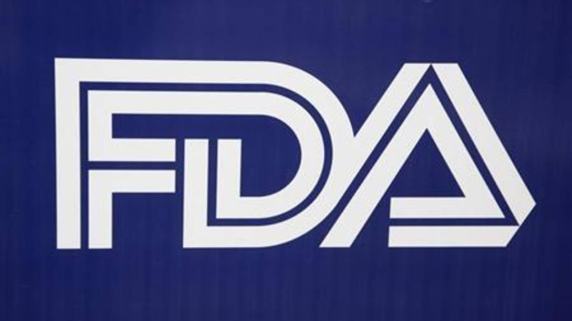 The corporate logo of the U.S. Food and Drug Administration (FDA) is shown in Silver Spring, Maryland, November 4, 2009. REUTERS/Jason Reed