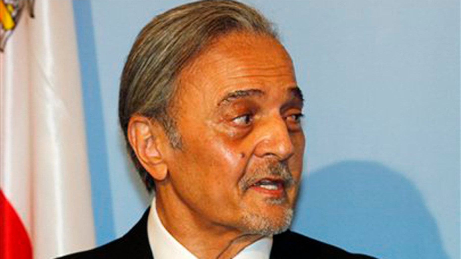Saudi Arabia's Foreign Minister Prince Saud al-Faisal bin Abdulaziz Al Saud gestures before signing the agreement for the establishment of the King Abdullah Bin Abdulaziz International Center for Interreligious and Intercultural Dialogue, KAICID, in Vienna, Austria, Thursday, Oct. 13, 2011.