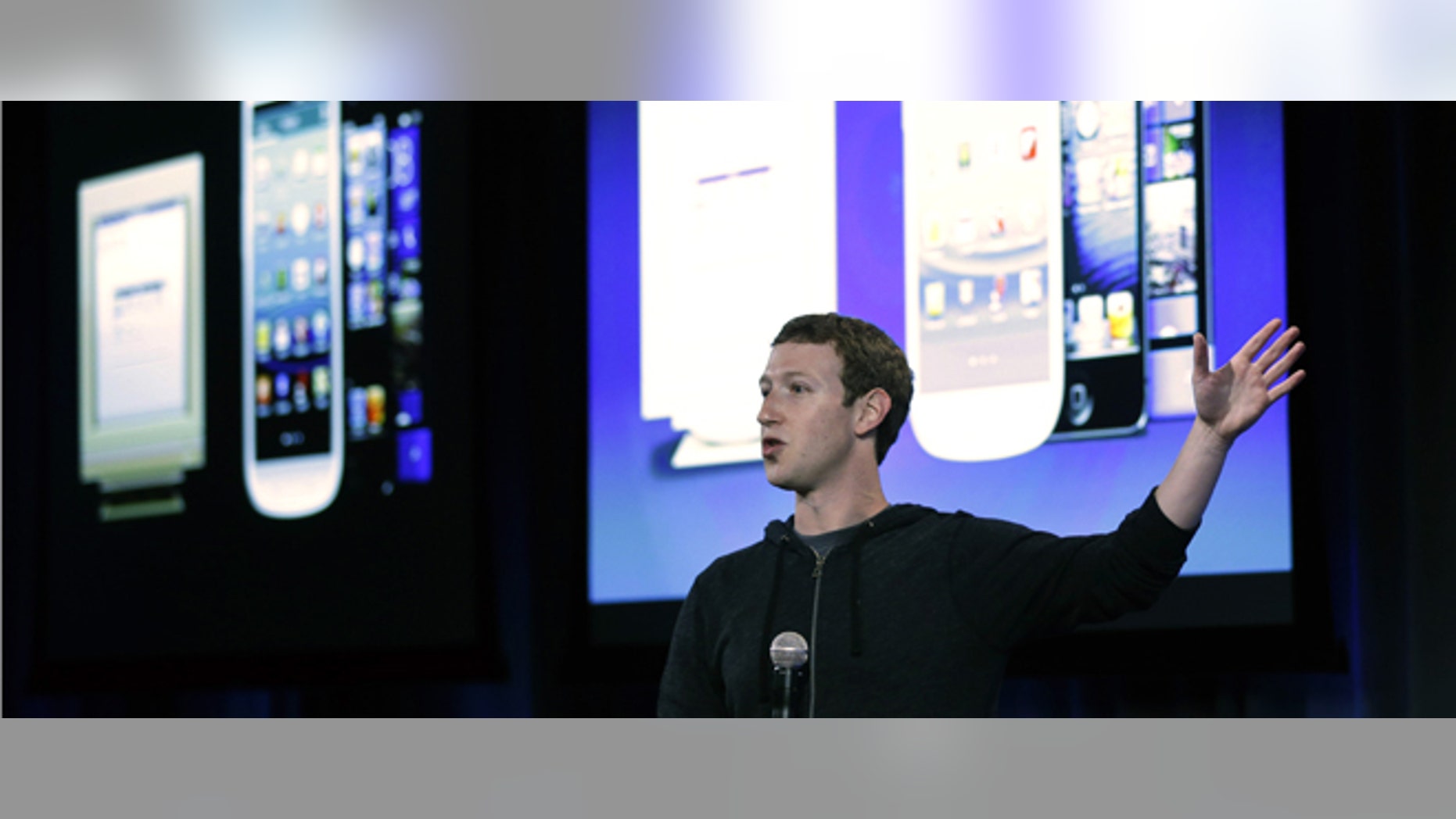 Facebook CEO Mark Zuckerberg speaks at the company's headquarters in Menlo Park, Calif., Thursday, April 4, 2013. (AP Photo/Marcio Jose Sanchez)
