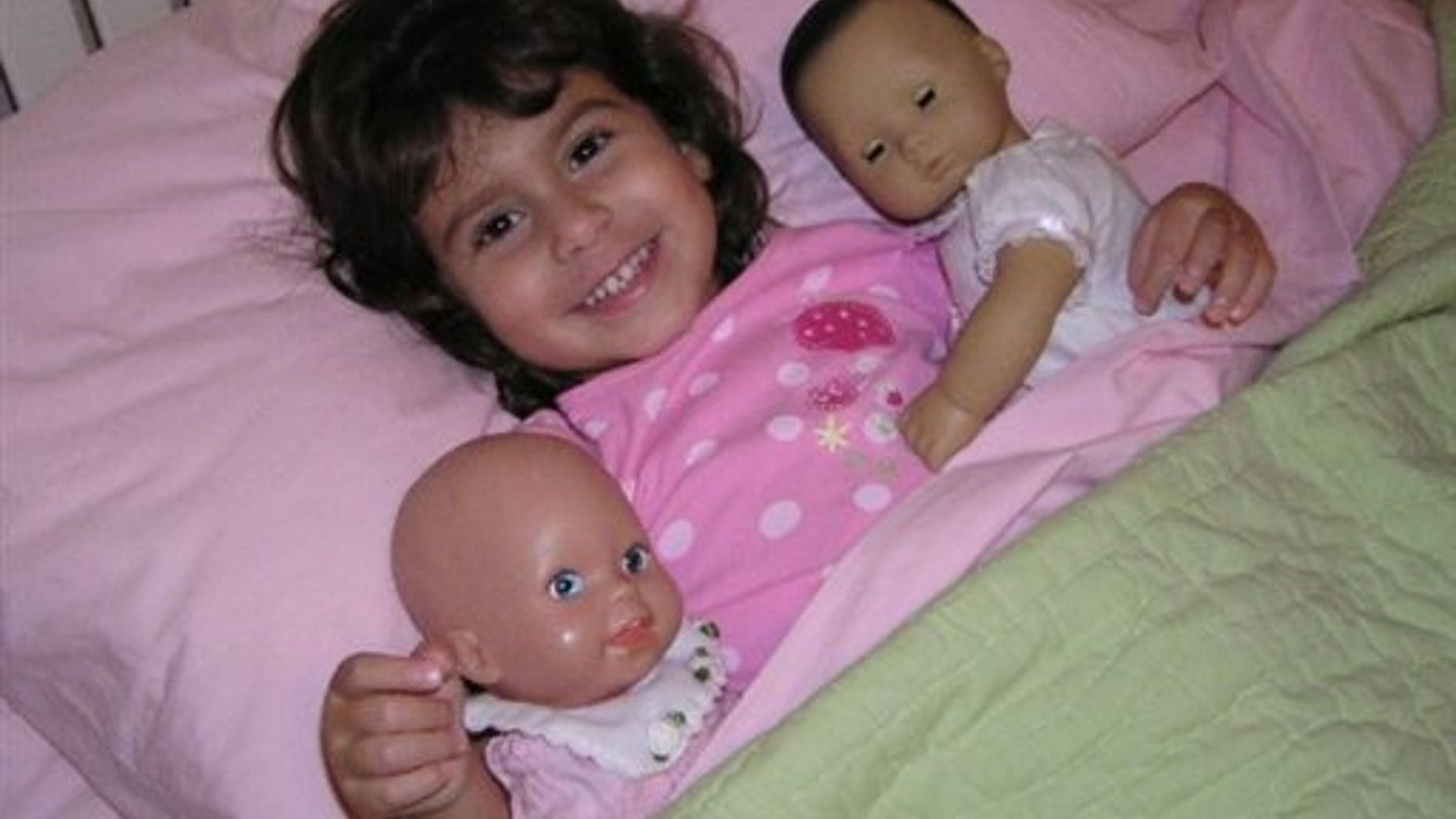 This undated photo provided by Jim Sitton via WPTV shows Makayla Sitton, 6, one of four people shot to death during a family Thanksgiving gathering Thursday night, Nov. 26, 2009 in Jupiter, Fla.