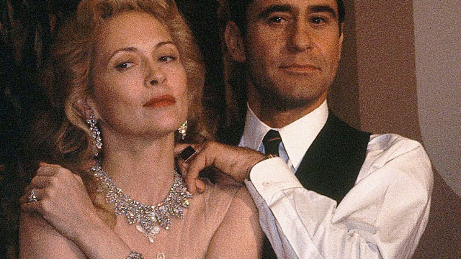 This Nov. 11, 1980, file photo shows James Farentino and Faye Dunaway, who star in "Evita Peron," in Los Angeles. A family spokesman says actor Farentino, who appeared in dozens of movies and television shows, has died in a Los Angeles hospital. He was 73. (AP)