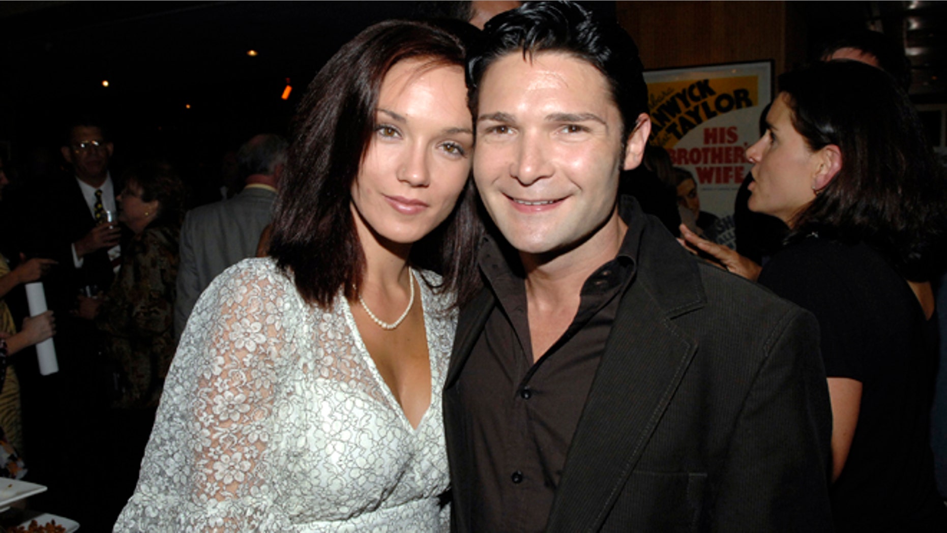 June 26, 2007 - Corey Feldman (right) and ex-wife Susie Sprague at a screening in Beverly Hills, California.