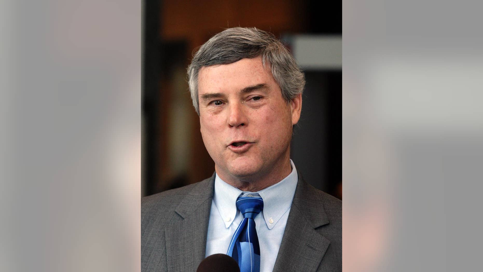 FILE - In this Feb. 10, 2011, file photo, St. Louis County Prosecuting Attorney Bob McCulloch speaks in St. Louis. Not much is normal about the Missouri grand jury responsible for deciding whether to charge a suburban St. Louis police officer for fatally shooting Michael Brown. Ferguson Police Officer Darren Wilson, who is white, shot the black unarmed 18-year-old shortly after noon on Aug. 9 in the center of a street, after some sort of scuffle occurred between them. McCulloch hasn't publicly suggested any particular charge against Wilson. (AP Photo/Tom Gannam, File)