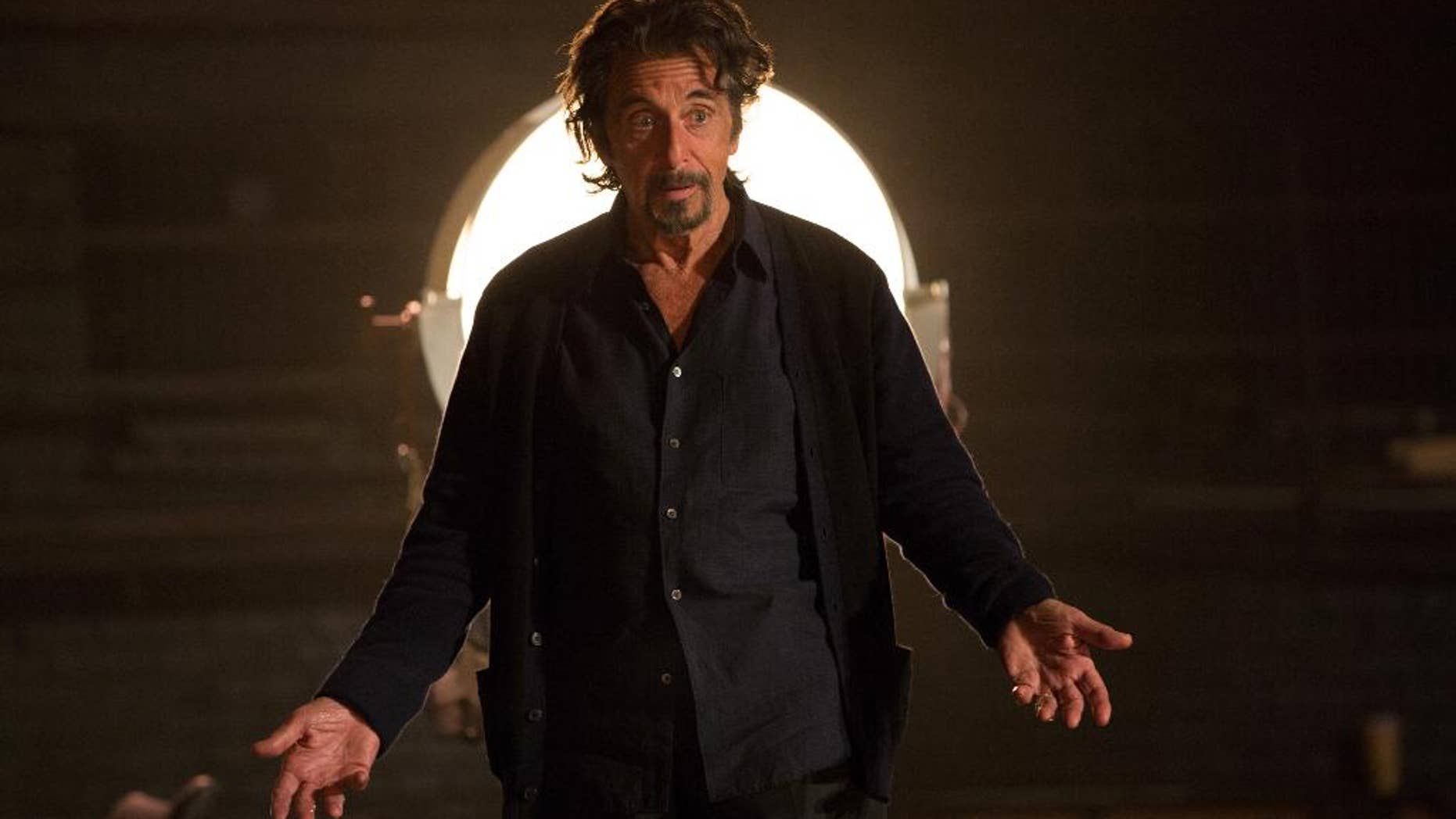 This photo provided by courtesy of Alchemy shows Al Pacino as Simon Axler in the film, "The Humbling." (AP Photo/Alchemy, Christie Mullen)