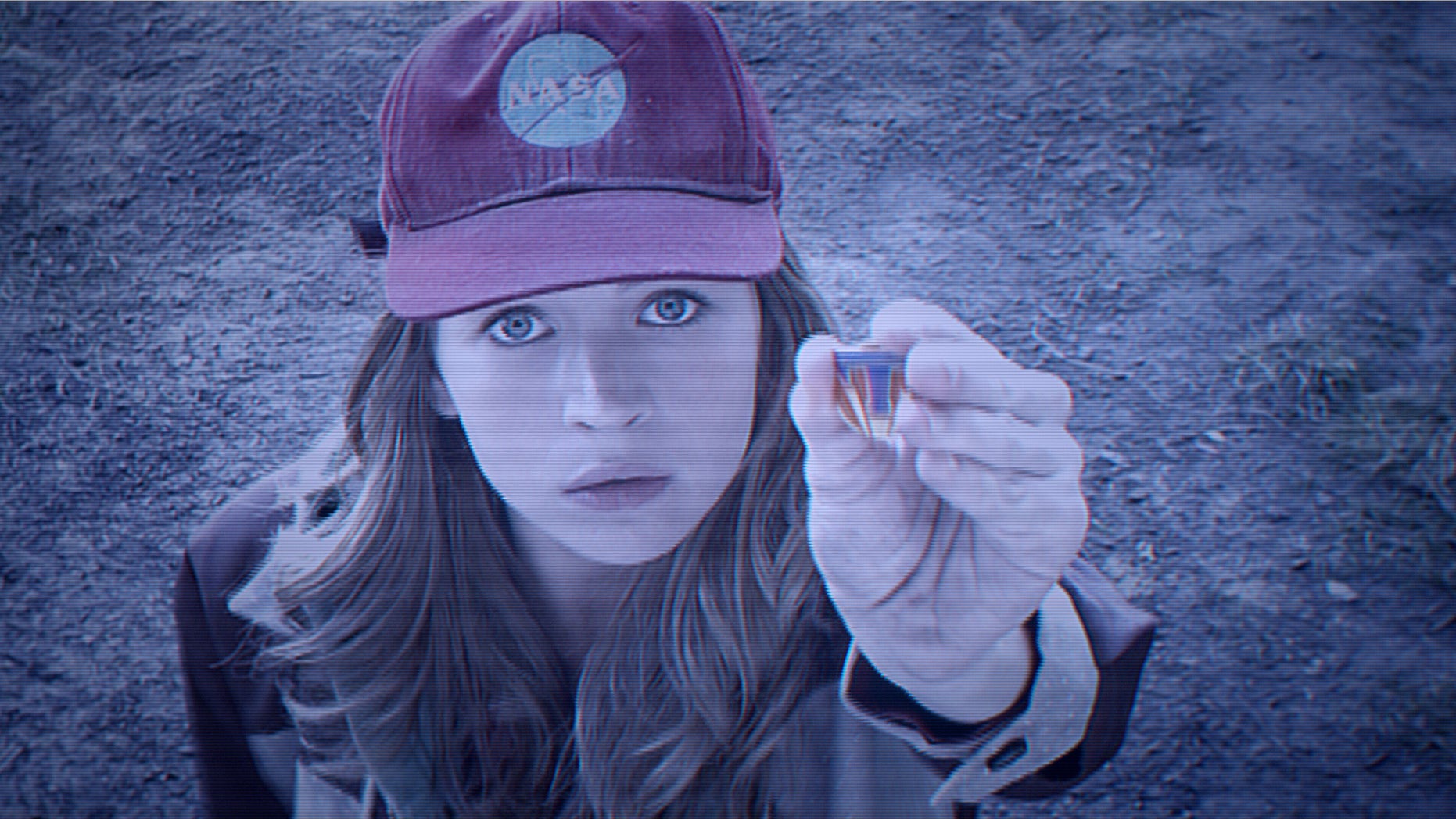 Britt Robertson as Casey, in a scene from Disney's "Tomorrowland."